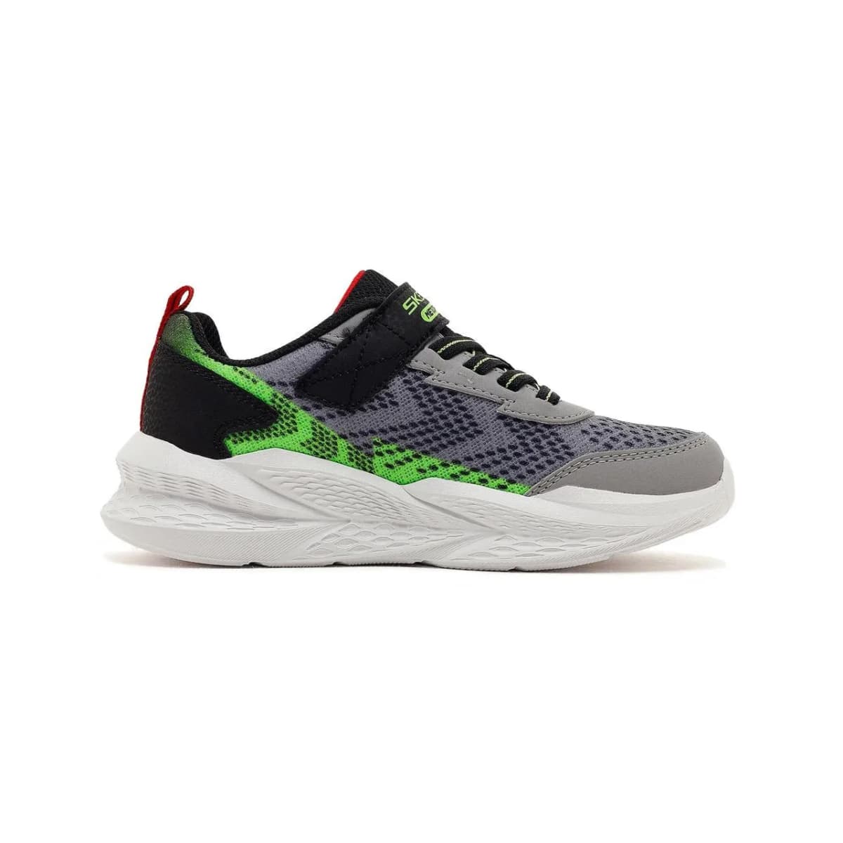 Skechers Meteor-Lights 2.0 Spor Ayakkabı Gri-Siyah
