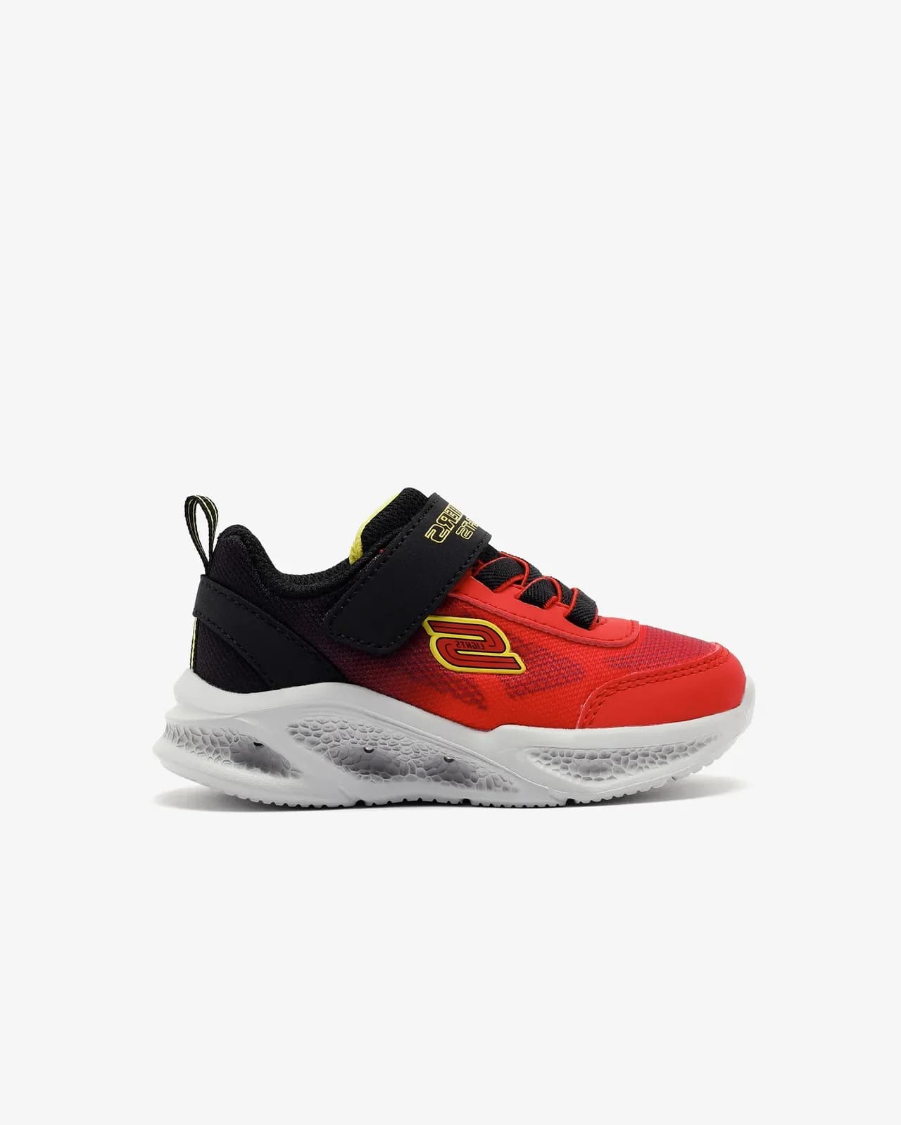 Skechers Meteor-lights - Krendox Küçük Erkek Çocuk Kırmızı Işıklı Spor Ayakkabı