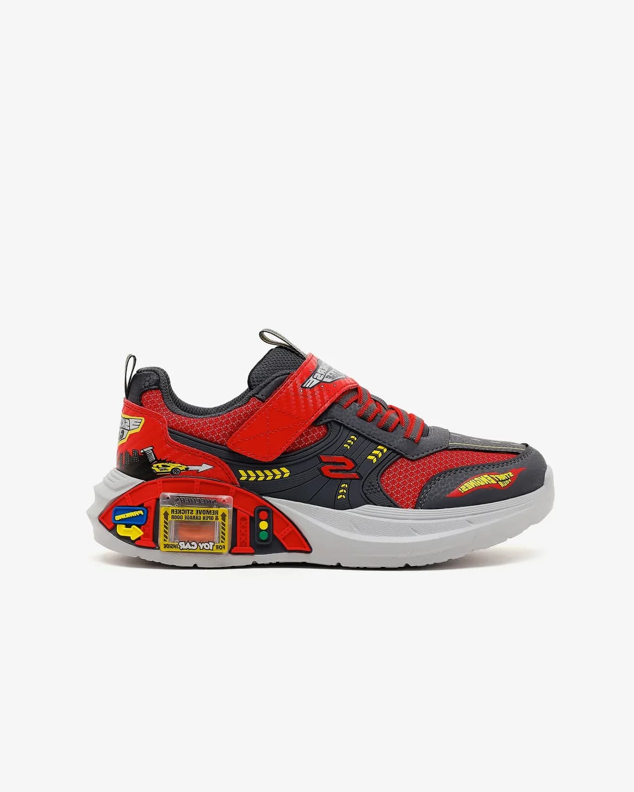 Skechers Garage Büyük Erkek Çocuk Kırmızı Spor Ayakkabı