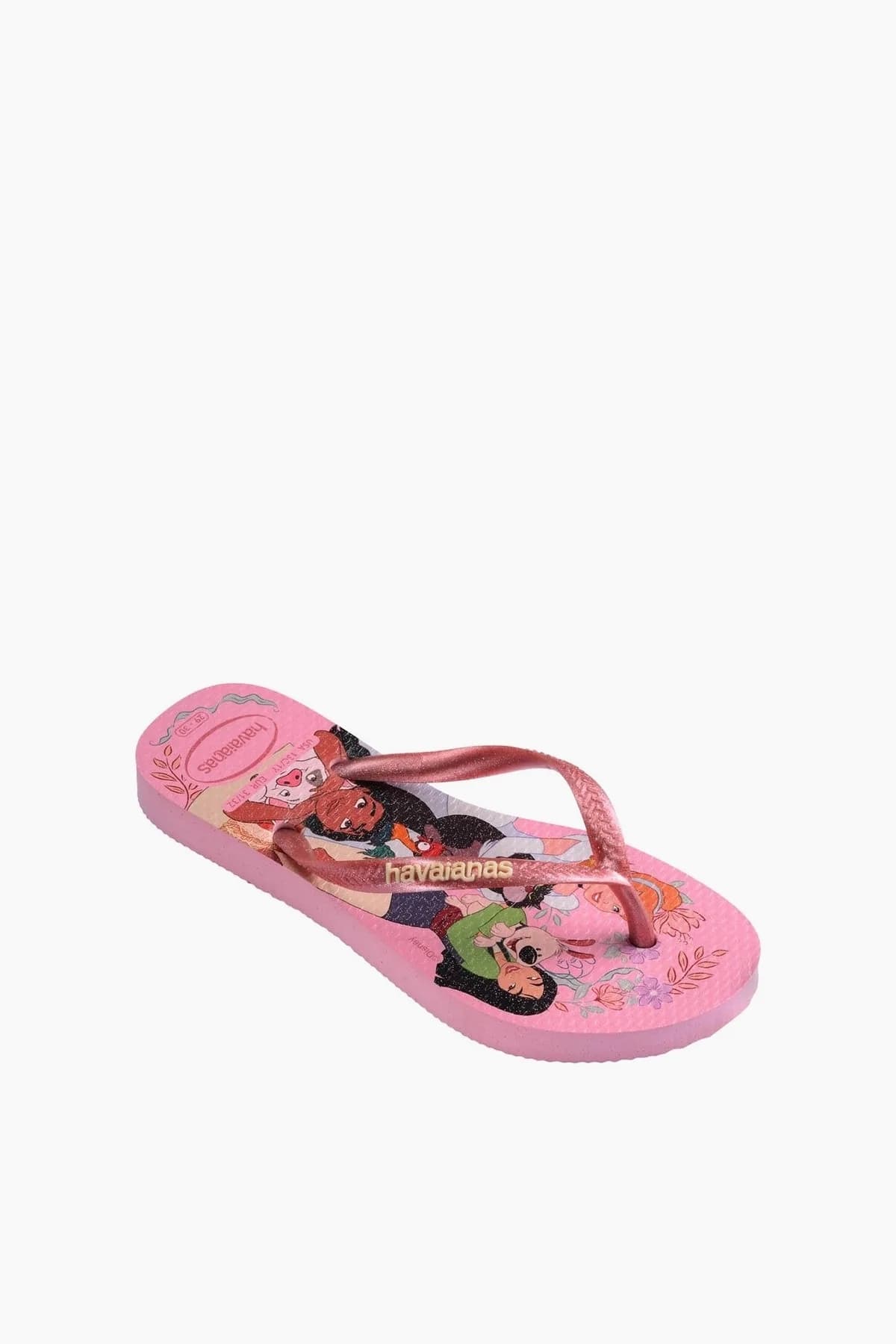 Havaianas Çocuk Çocuk Kids Slim Princess Terlik Pembe