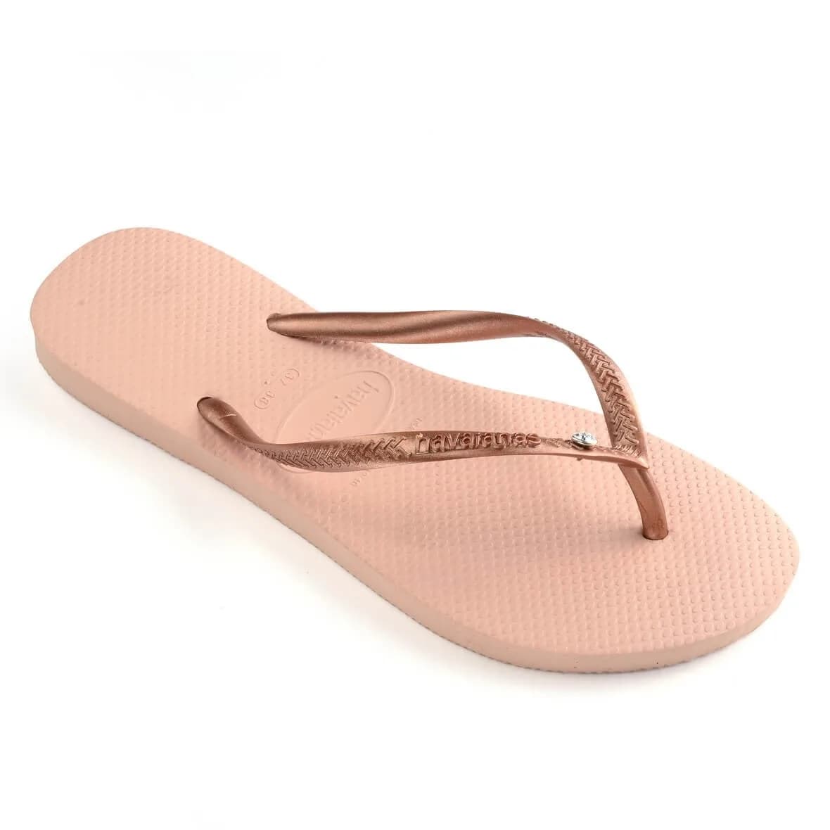 Havaianas Slim Crystal SW II Kadın Terlik - Ballet Rose