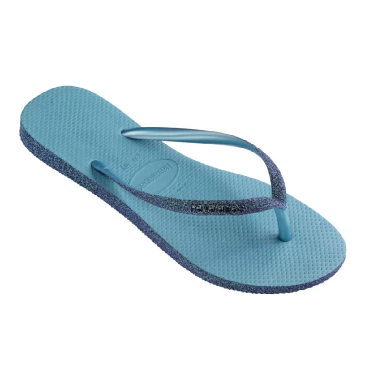 Havaianas Slim Sparkle II Kadın Terlik - Deniz Mavisi