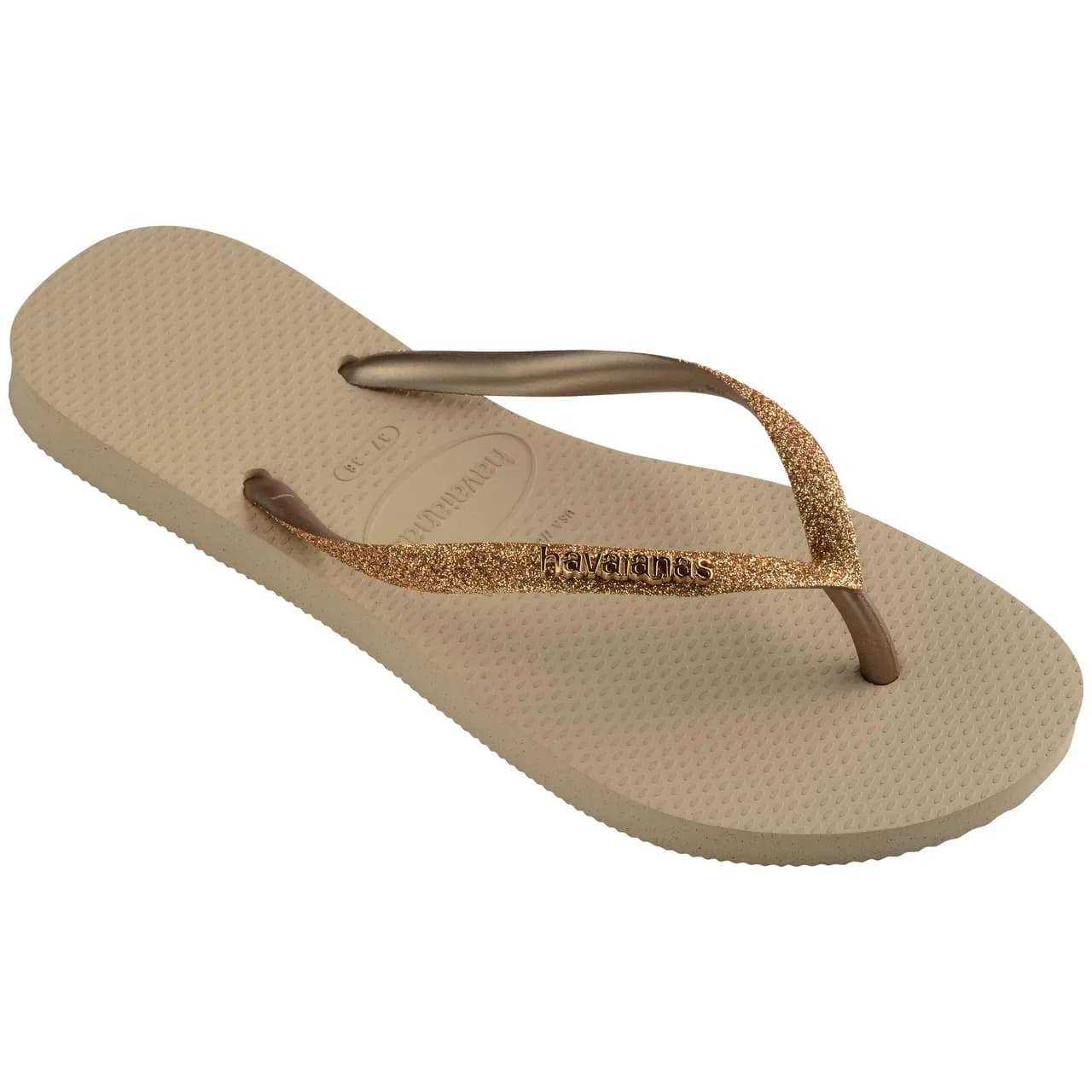 Havaianas Slim Glitter II Kadın Terlik - Altın