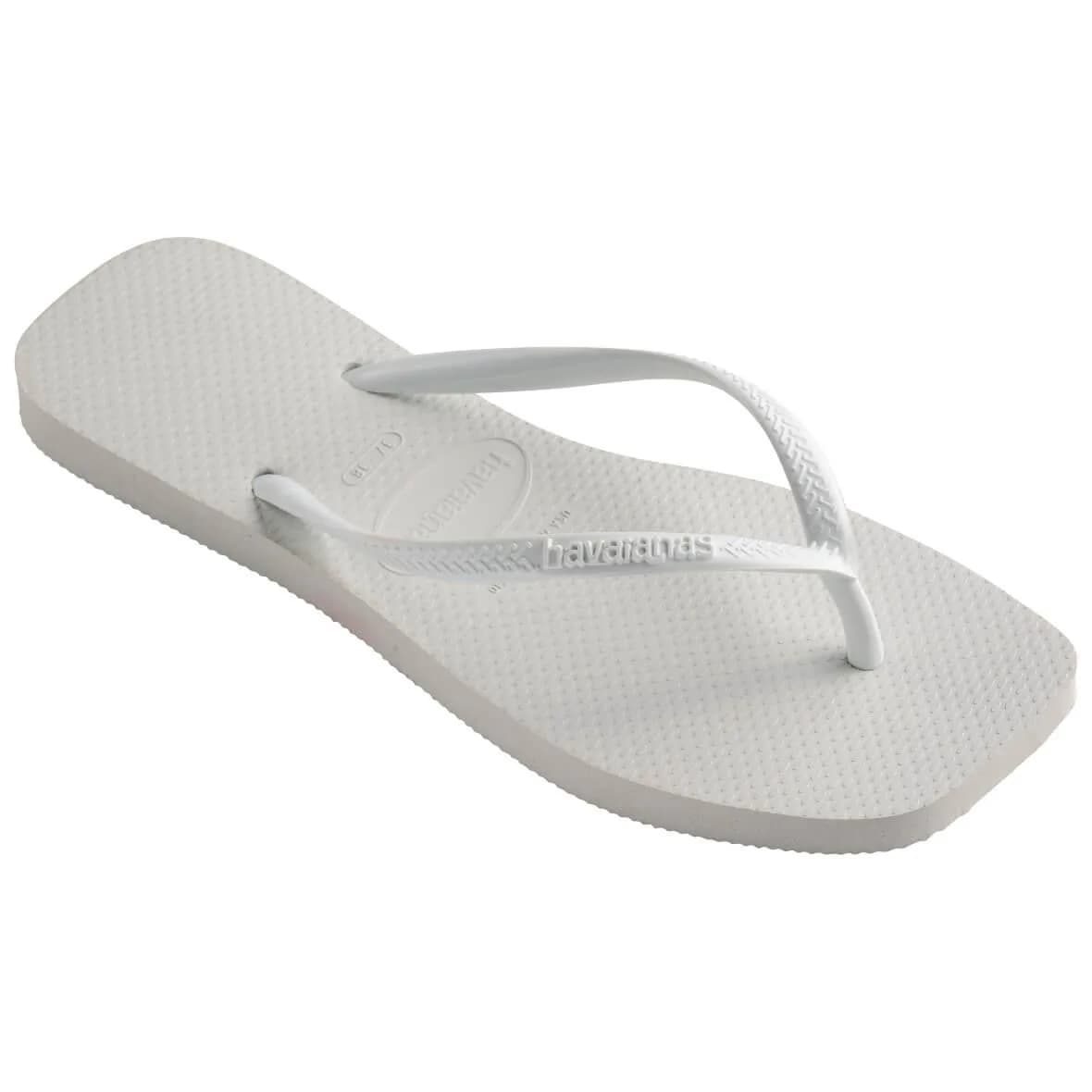 Havaianas Slim Square Kadın Terlik - Beyaz