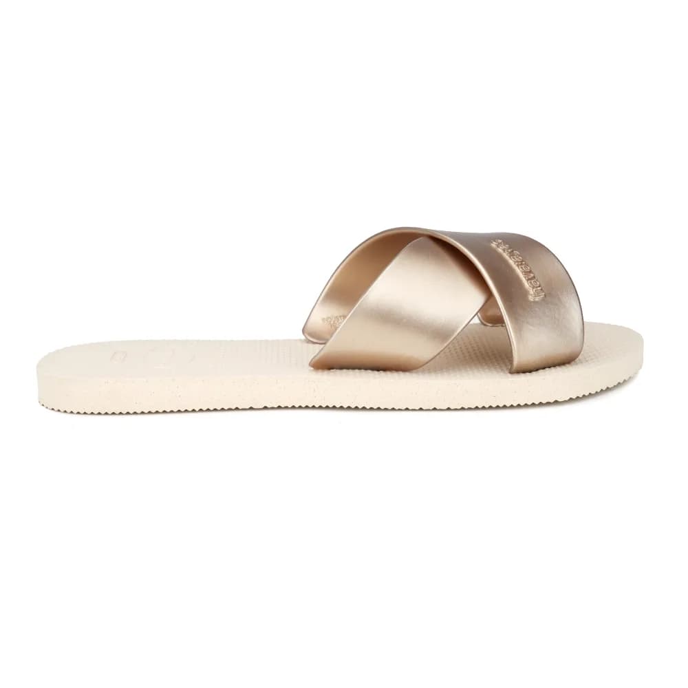 Havaianas Aqua Metal FC Kadın Terlik Bej