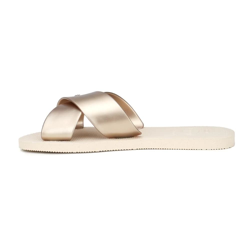 Havaianas Aqua Metal FC Kadın Terlik Bej