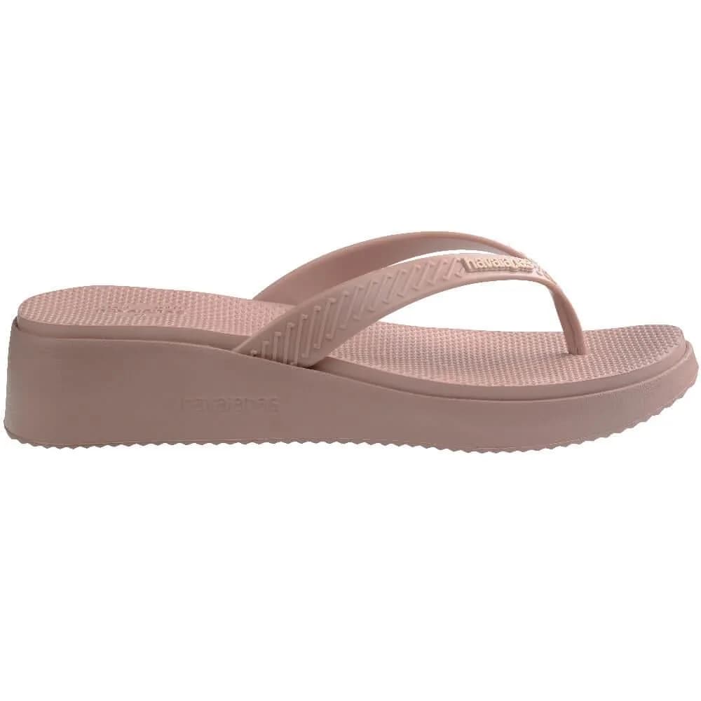 Havaianas High Platform Kadın Terlik - Gül Kurusu — Pembe