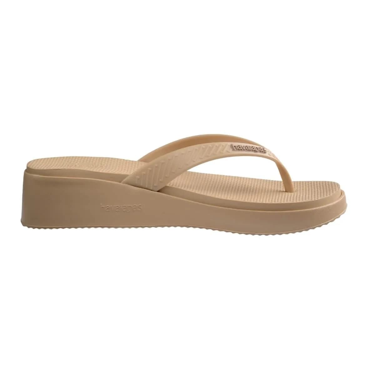 Havaianas High Platform II FC Kadın Terlik - Sütlü Kahve — Kahverengi