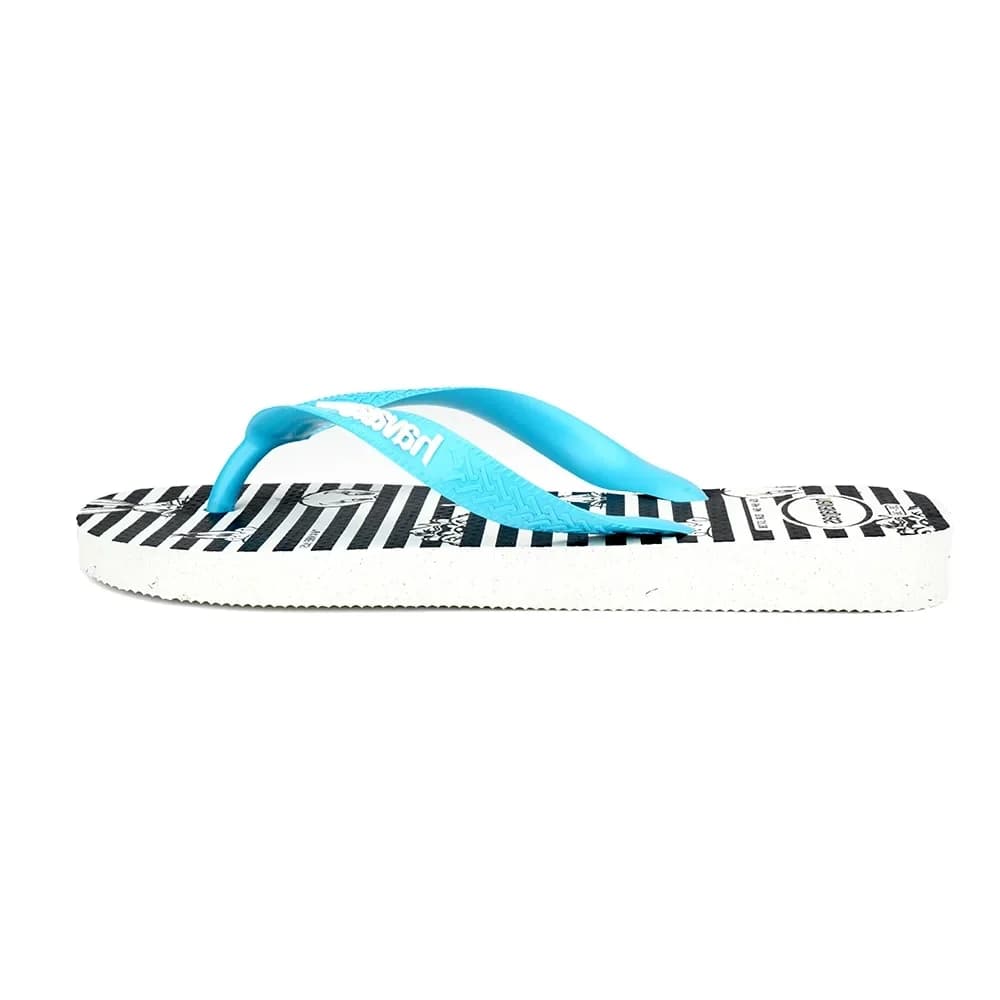 Havaianas Top Warner Logo FC Kadın Terlik Mavi Siyah Beyaz