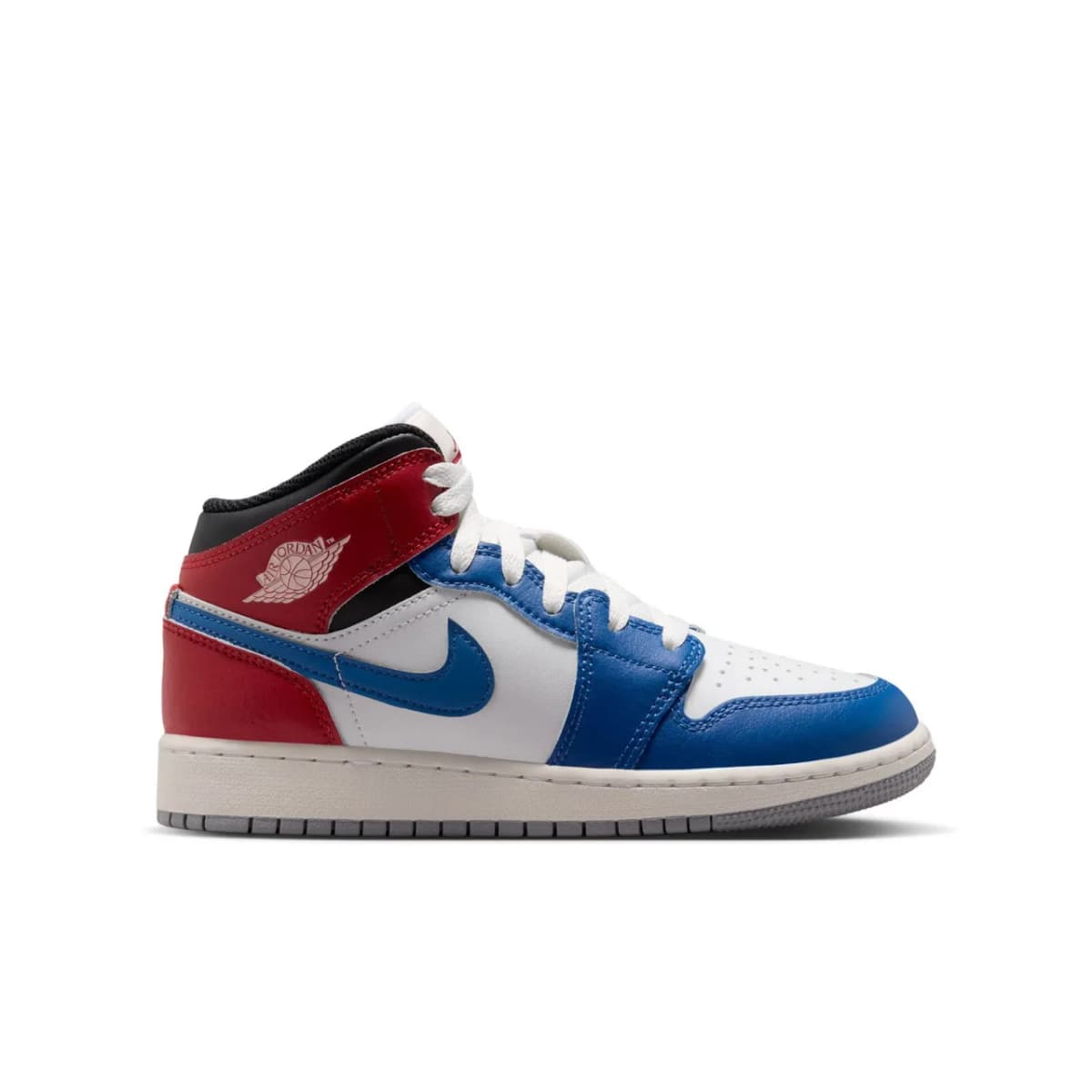 Nike Air Jordan 1 Mid Gs Mavi Basketbol Ayakkabısı