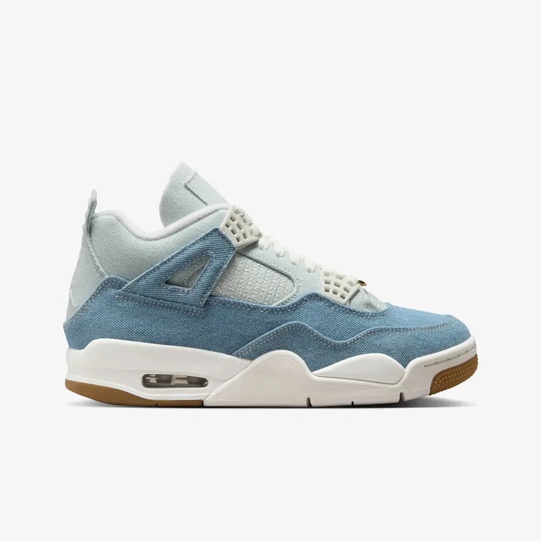 Nike Air Jordan 4 Denim 'Worn Blue' — Mavi