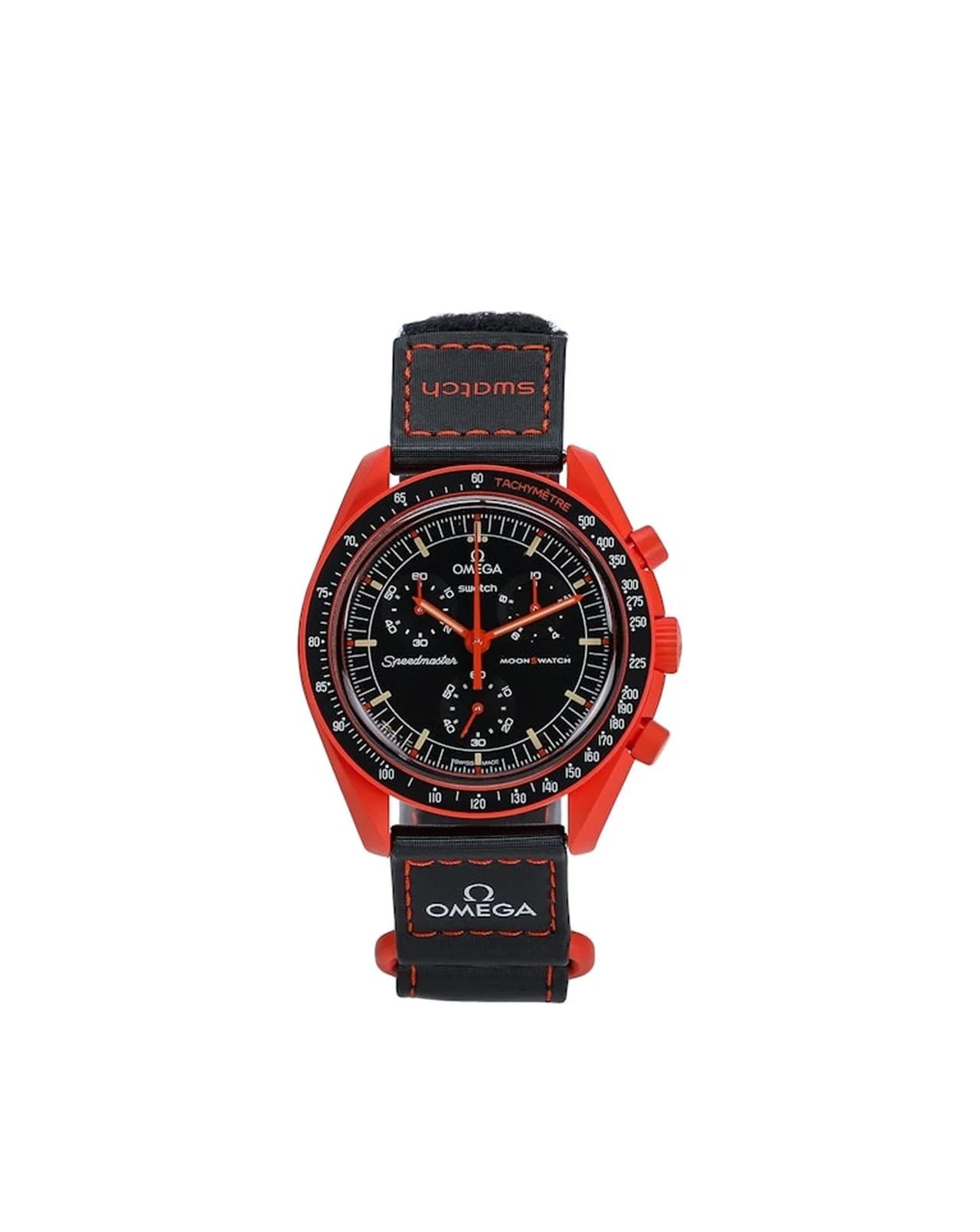 Swatch x Omega On Earth Lava