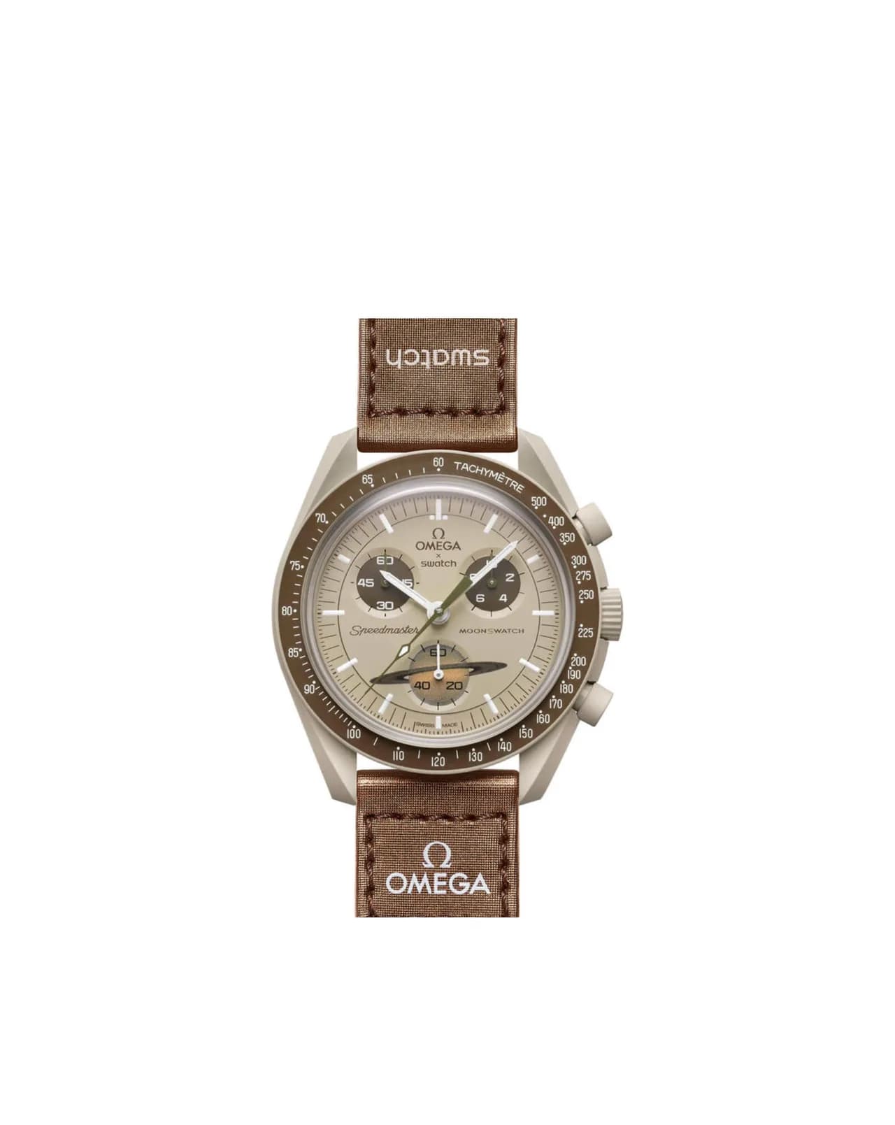Swatch x Omega Saturn