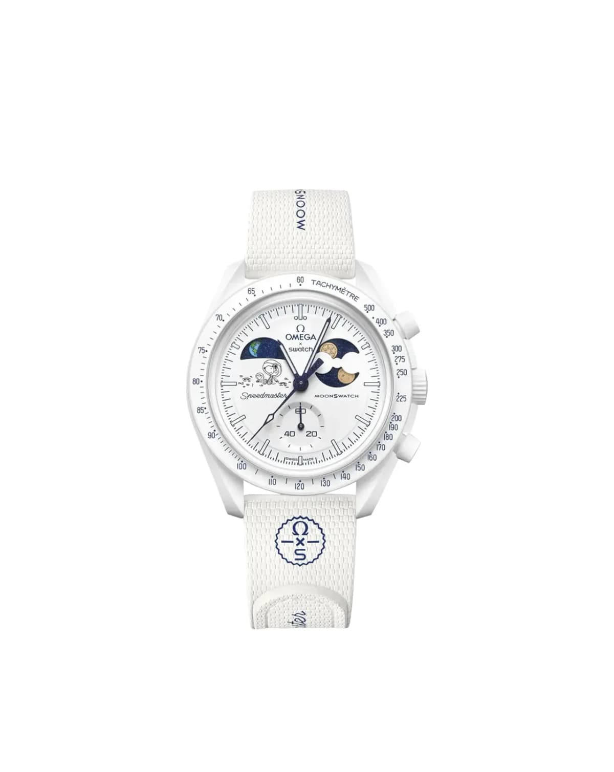 Swatch x Omega Moonshine™ Gold — Saat, Beyaz