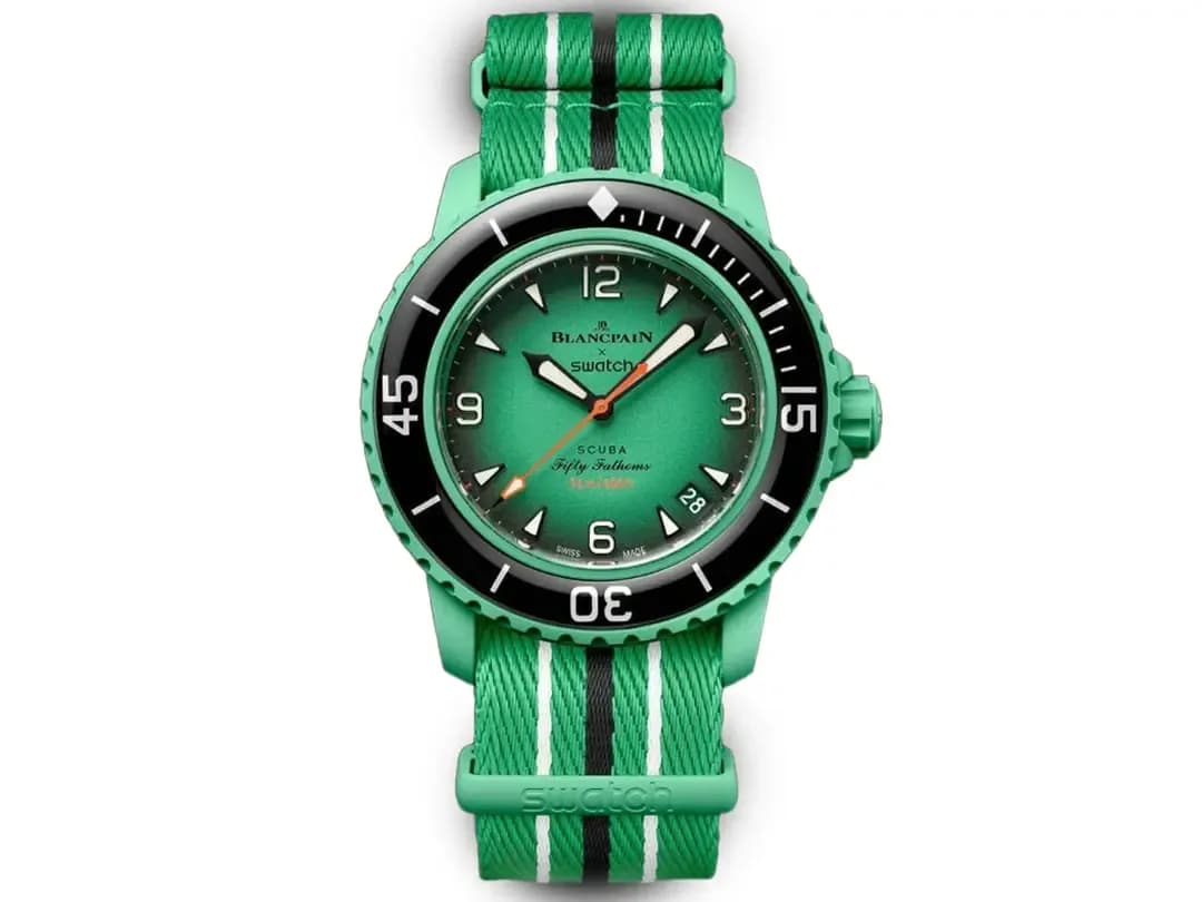 Swatch Blancpain Indıan Ocean — Saat, Yeşil