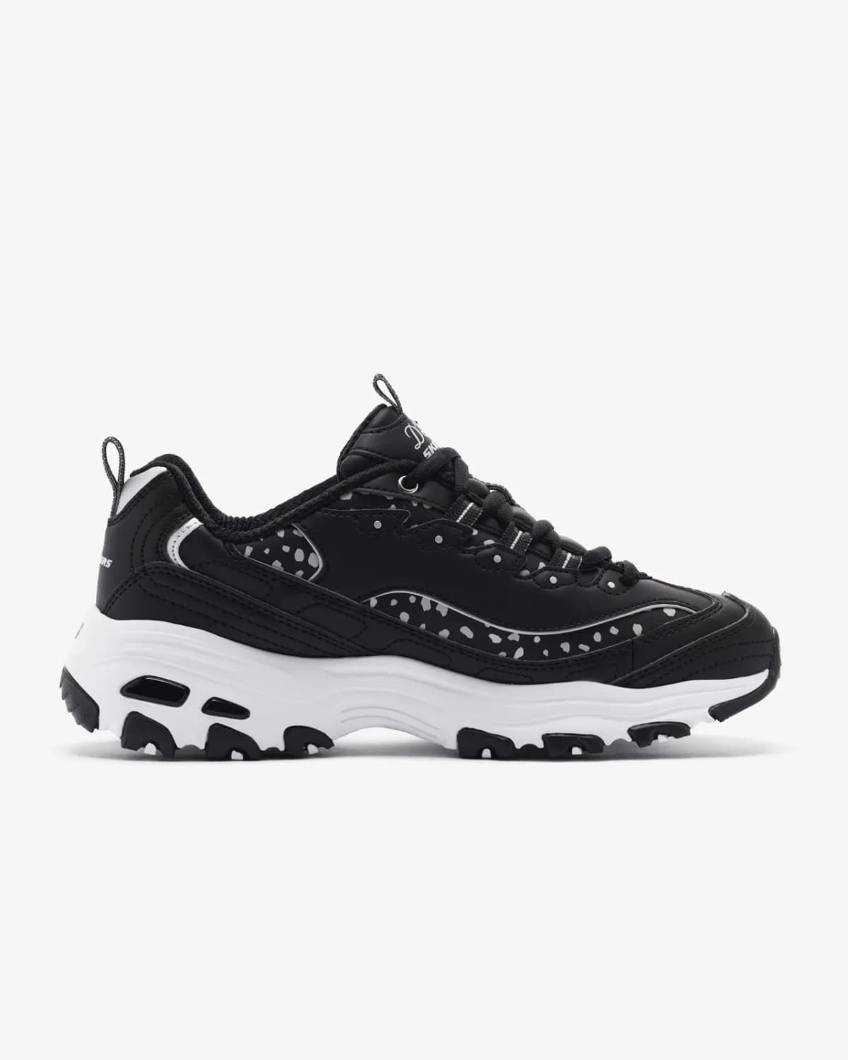 Skechers D'lites - Wildcats Kadın Siyah Sneakers