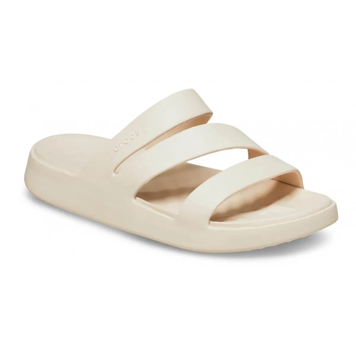 Crocs Getaway Strappy Kadın Terlik - Bej