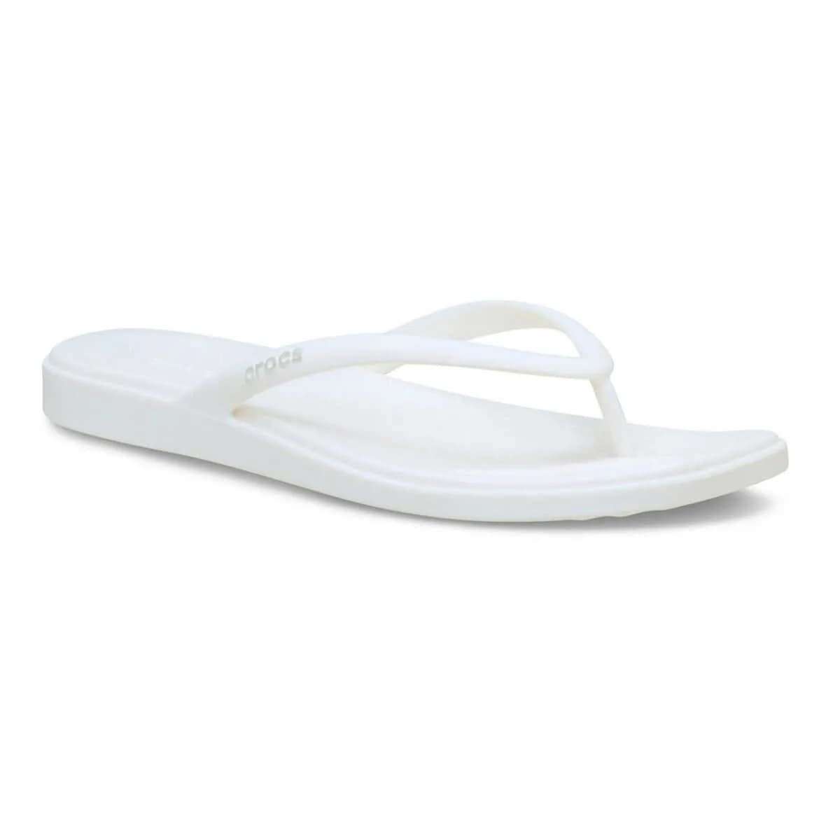 Crocs Miami Flip Kadın Parmakarası Terlik - Kırık Beyaz