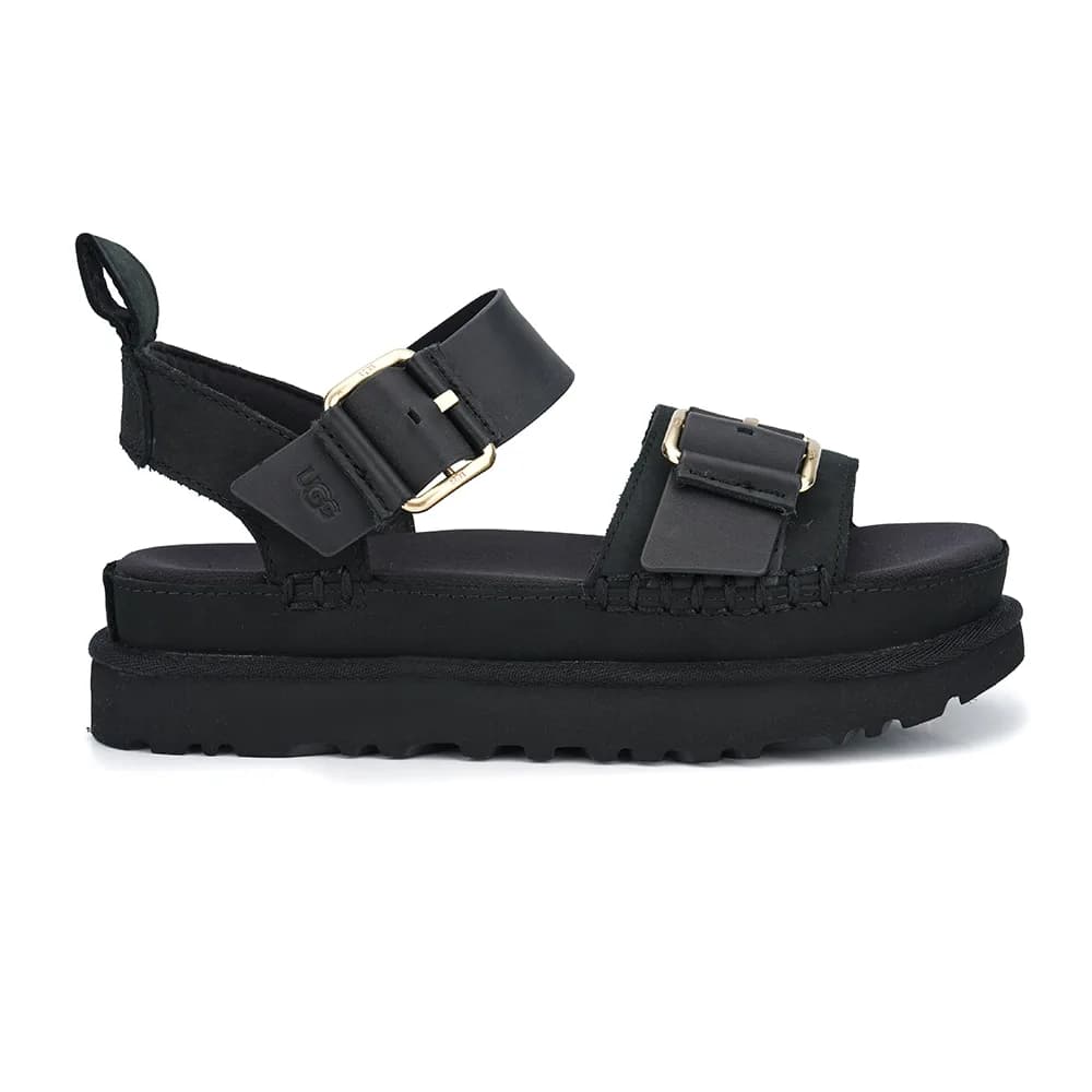 Ugg Goldenstar Villa Kadın Sandalet Siyah