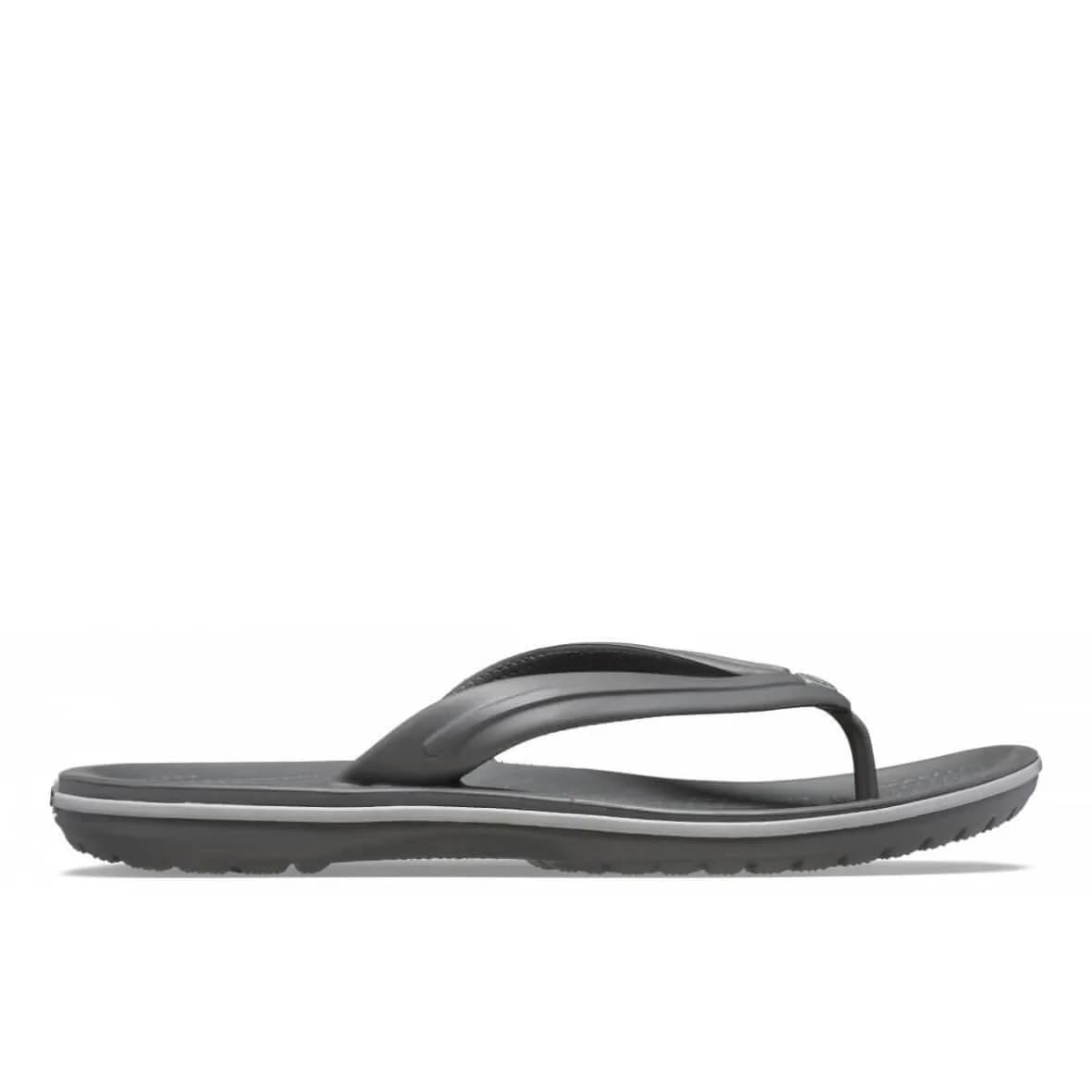 Crocs Crocband Flip Erkek Parmakarası Terlik - Gri