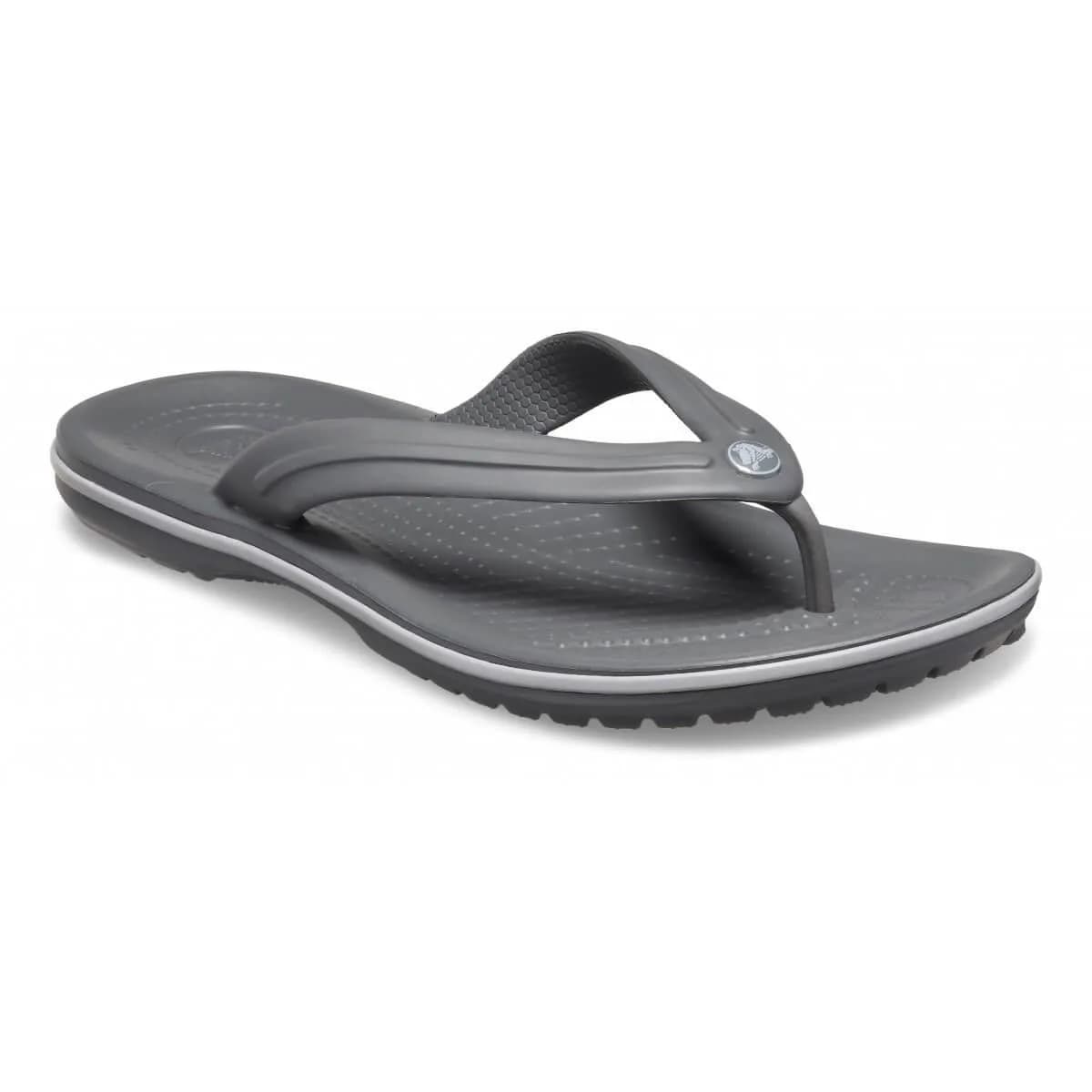 Crocs Crocband Flip Erkek Parmakarası Terlik - Gri