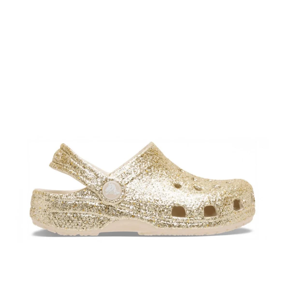 Crocs Classic Chunky Glitter Clog K Çocuk Terlik - Altın