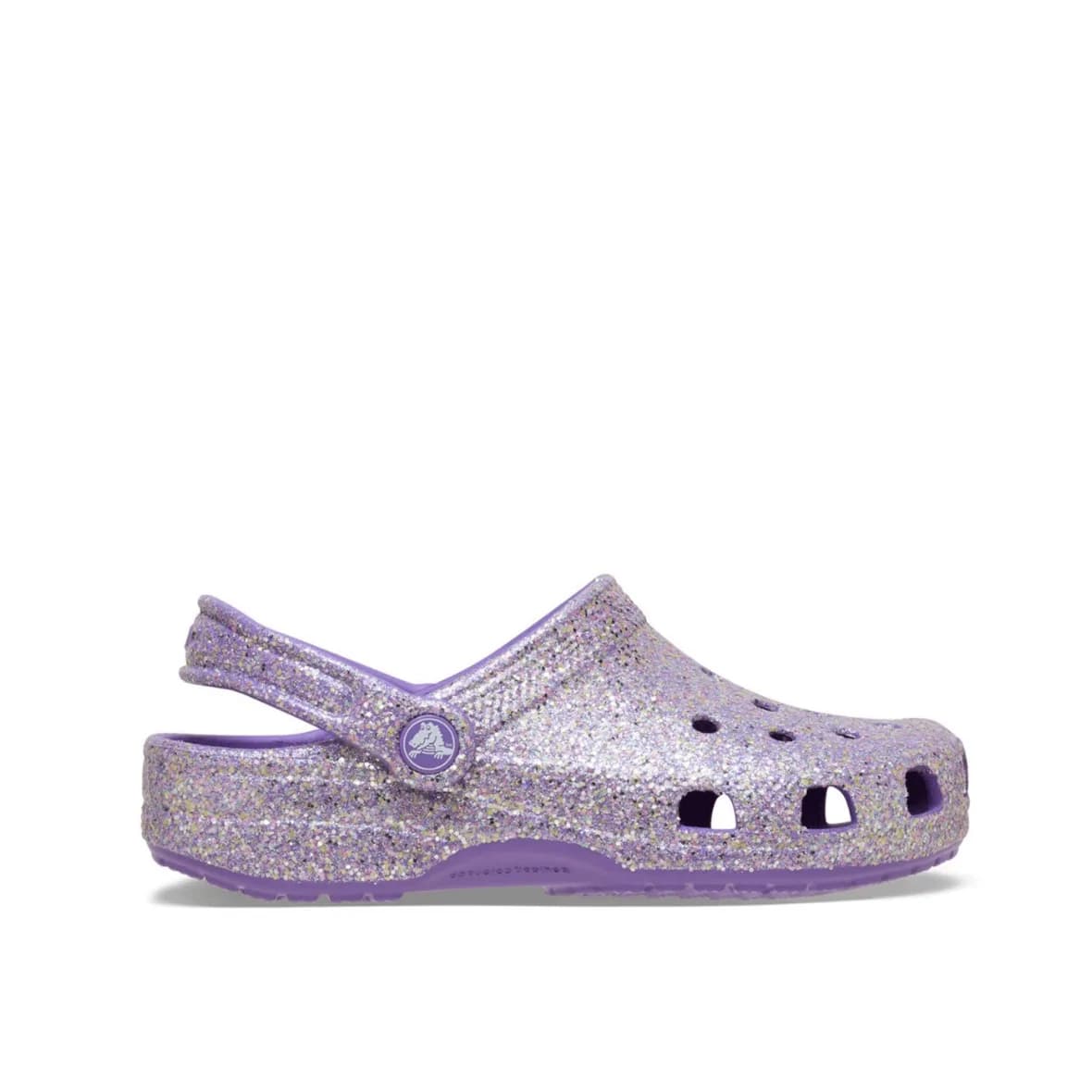 Crocs Classic Fantasy Glitter Clog K Çocuk Terlik - Mor