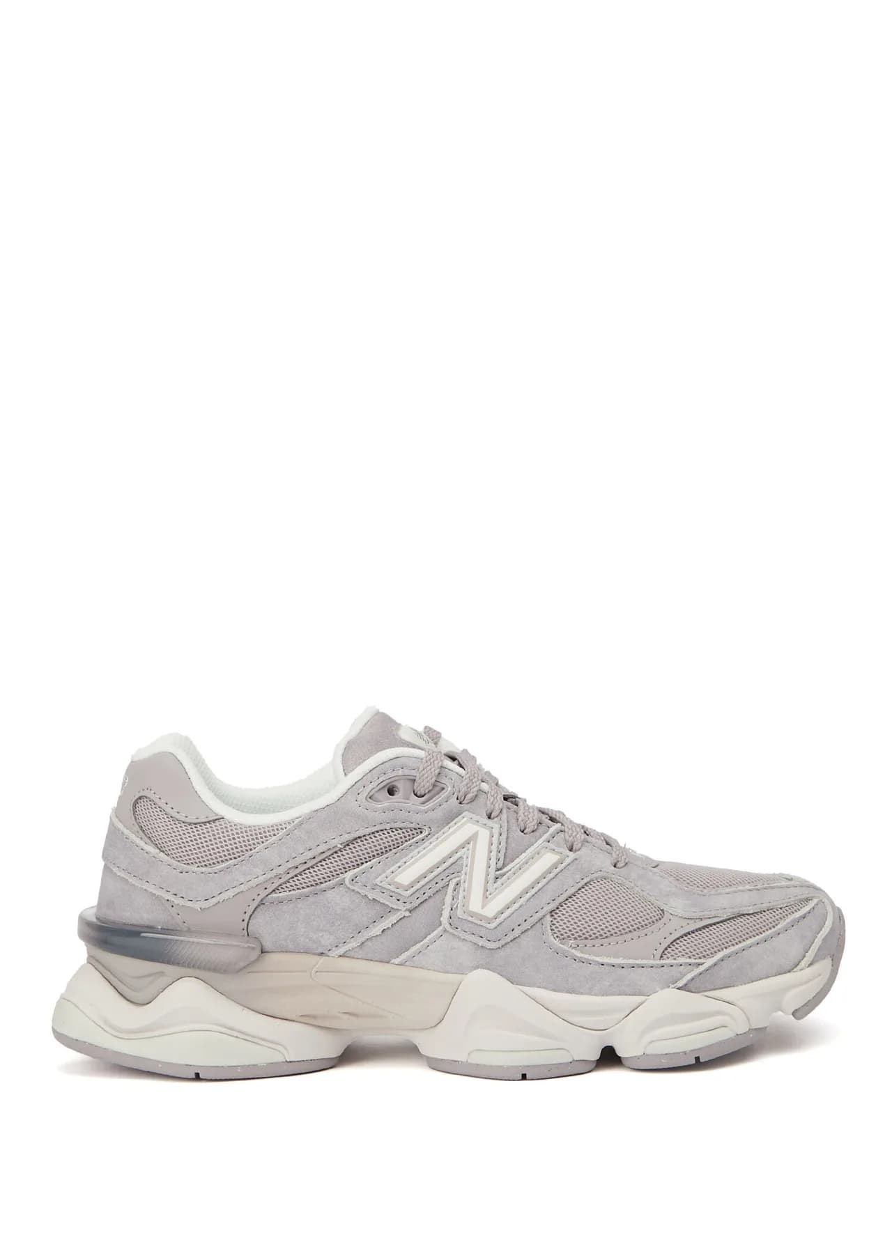 9060 Gri Kadın Süet Sneaker