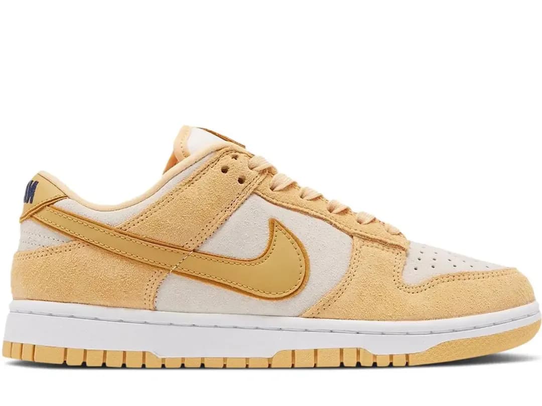 Nike Dunk Low Gold Suede Wmns