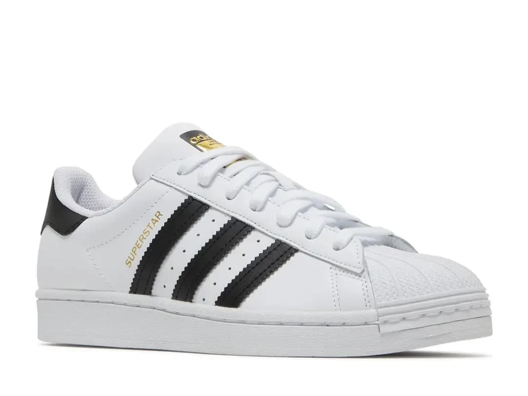 Adidas Superstar J White Black