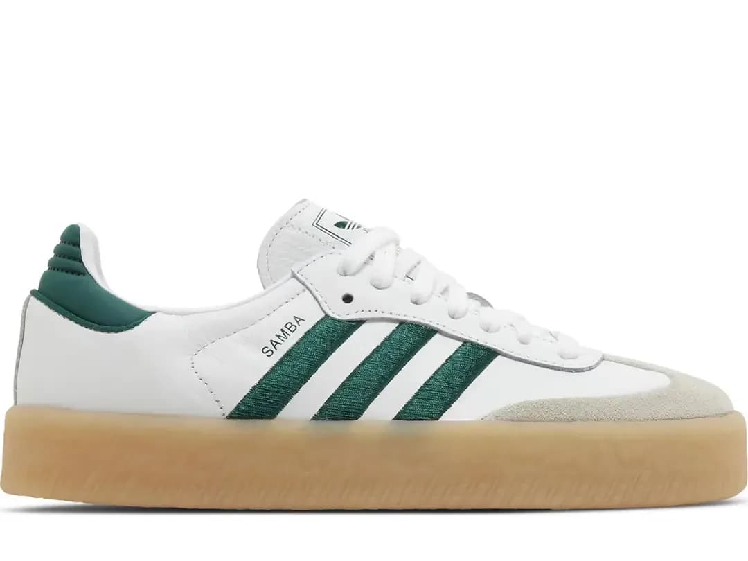 Adidas Sambae White Green Gum