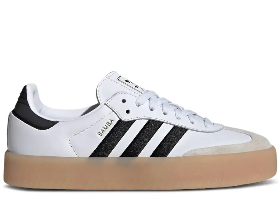adidas Sambae White Black Gum Wmns