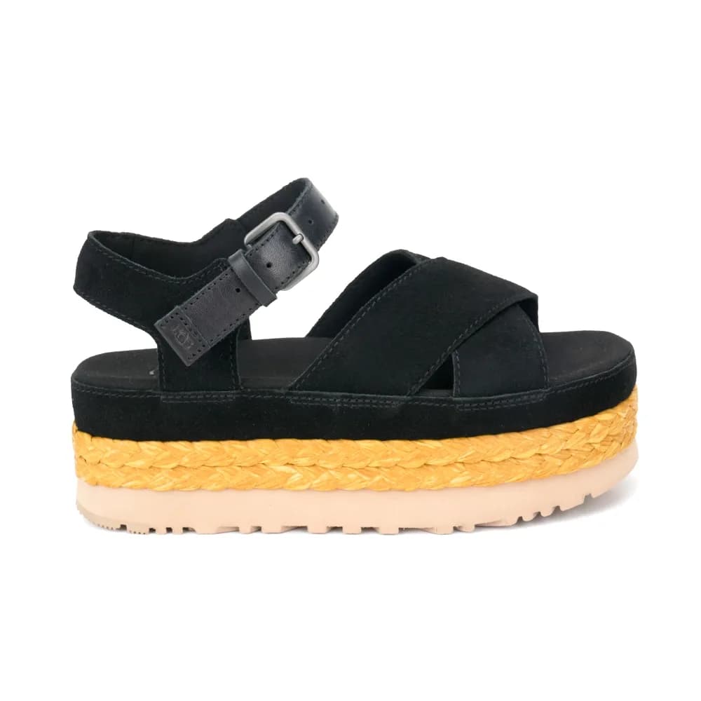 Ugg Aubrey Platform Kadın Sandalet Siyah