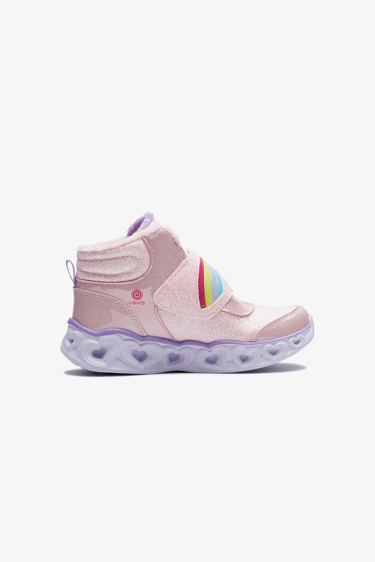 Skechers Çocuk Heart Işıklı Çocuk Bot Pembe