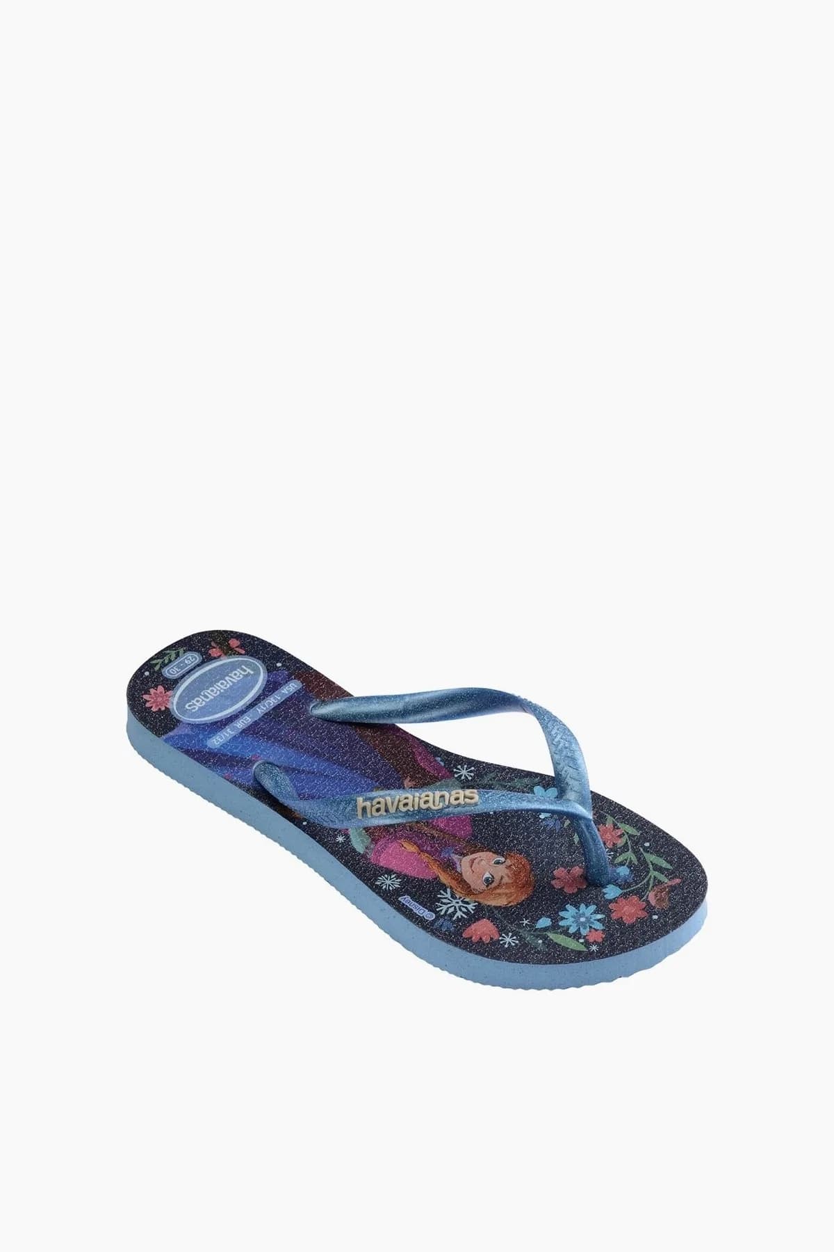 Havaianas Çocuk Çocuk Kids Slim Princess Terlik Mavi
