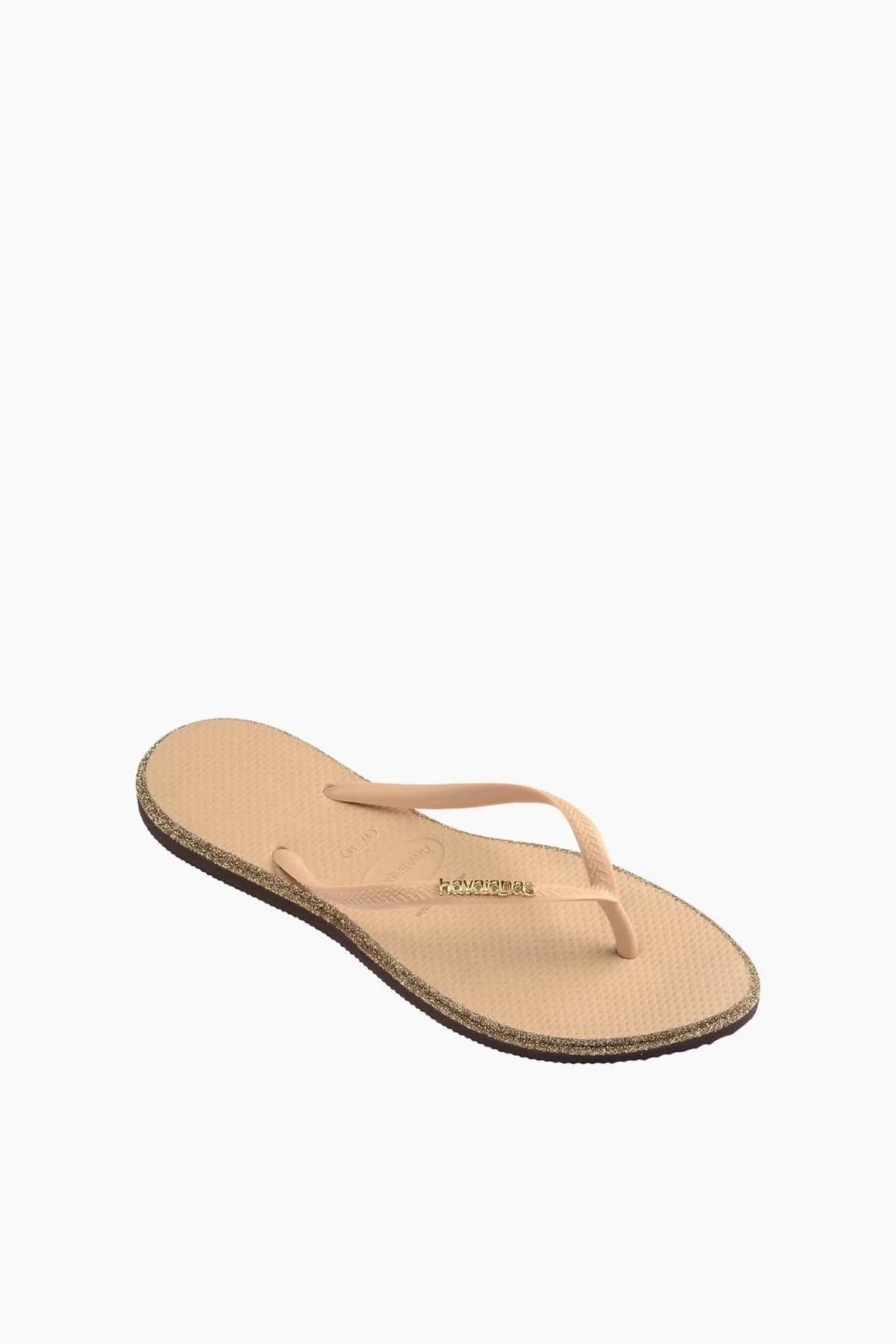Havaianas Kadın Slim Point Glitter Terlik Altın