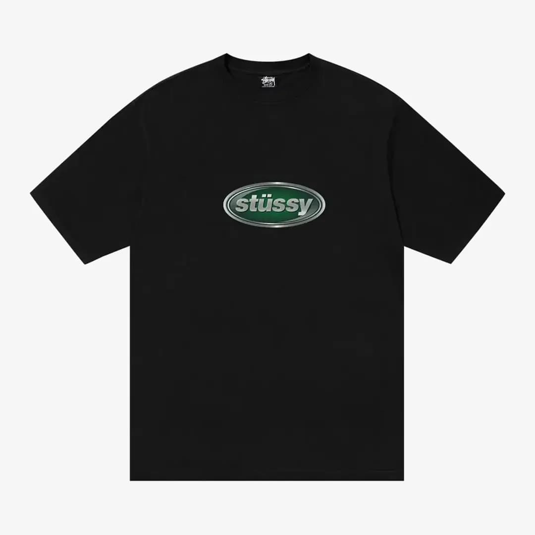 Emblem Pigment Dyed Tee ‘Black’