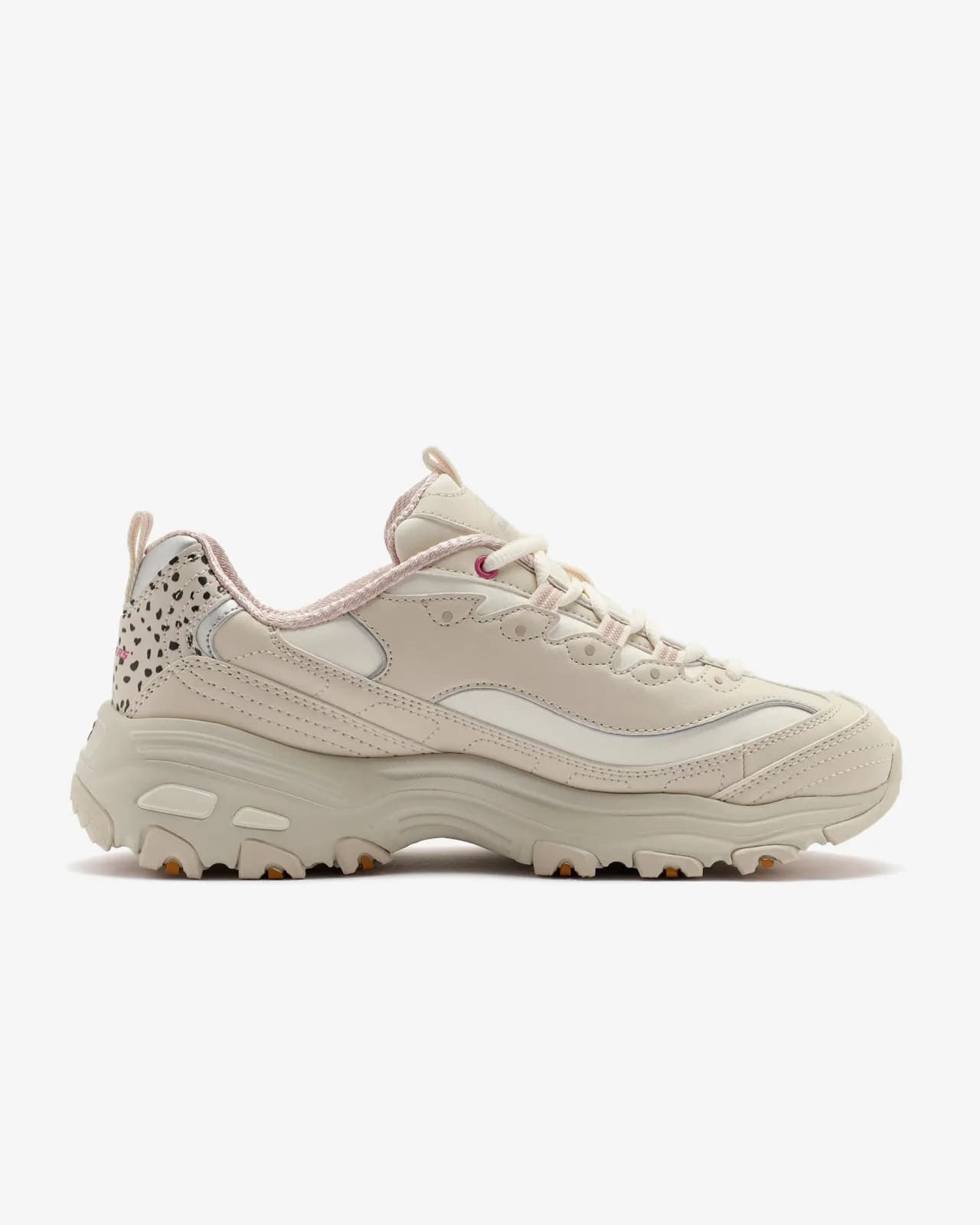 Skechers D'lites - Wildcats Kadın Bej Sneakers