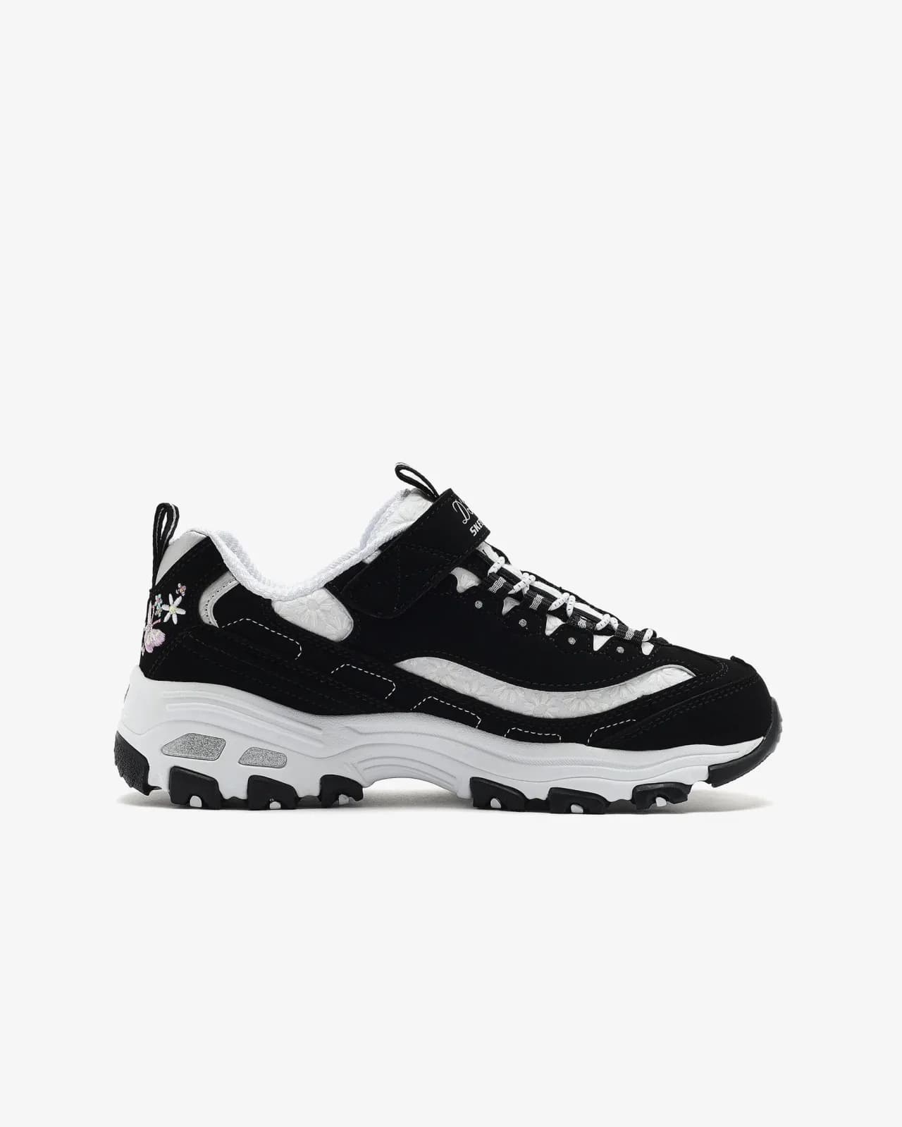 Skechers D'lites Büyük Kız Çocuk Siyah Sneakers