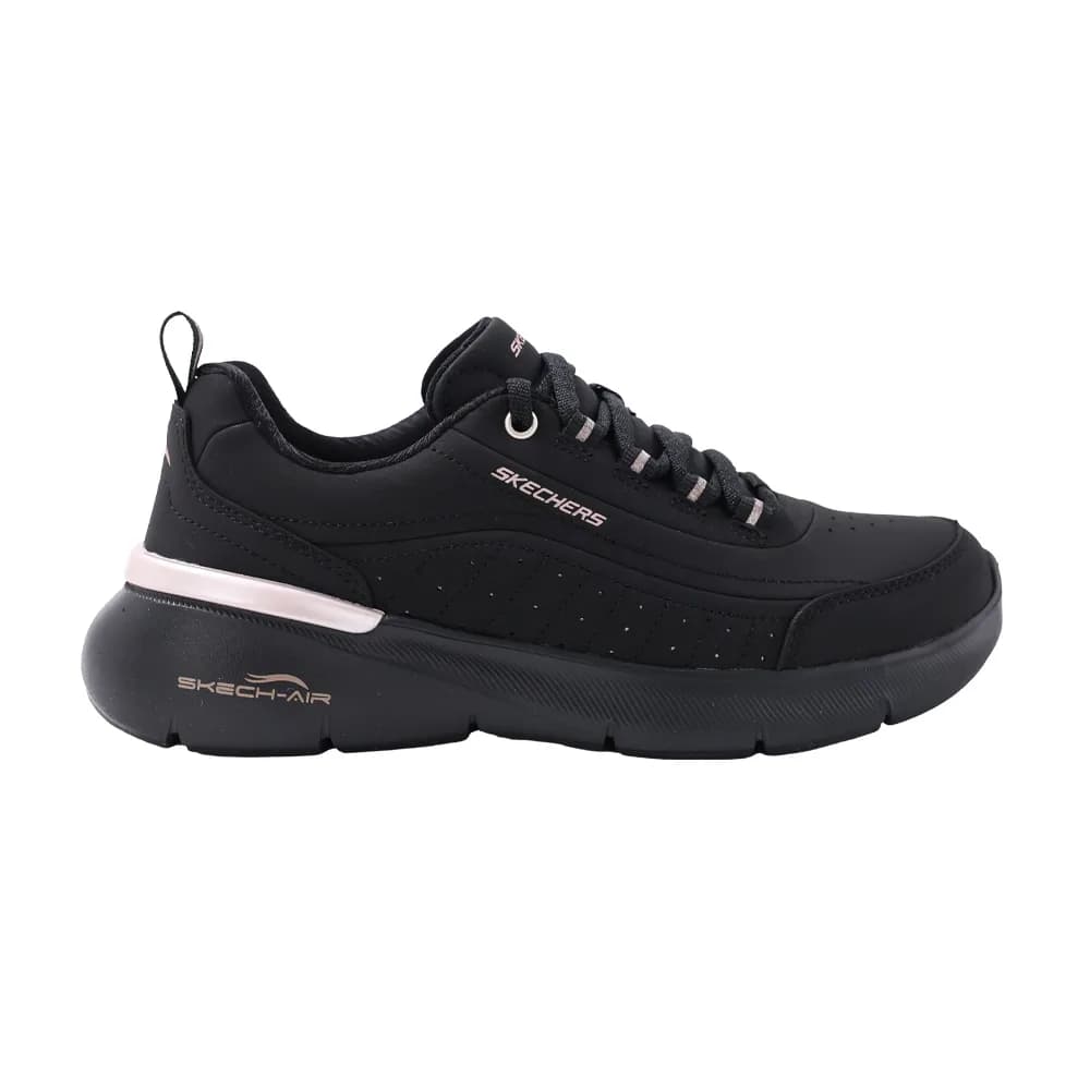 Skechers Skech Air Dynamight 2.0 Modern Kadın Spor Ayakkabı Siyah
