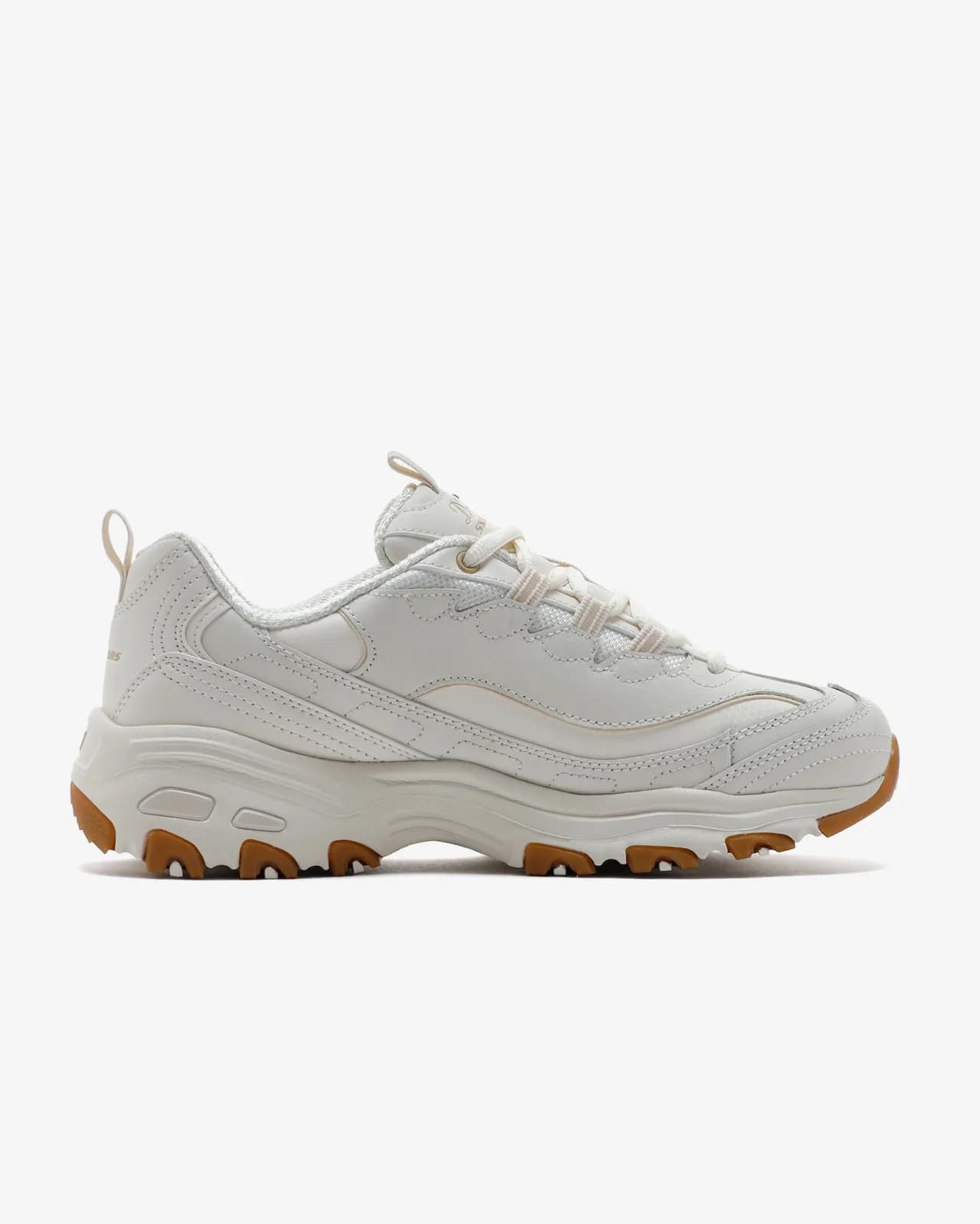 Skechers D'lites - Good Neutral Kadın Beyaz Sneakers