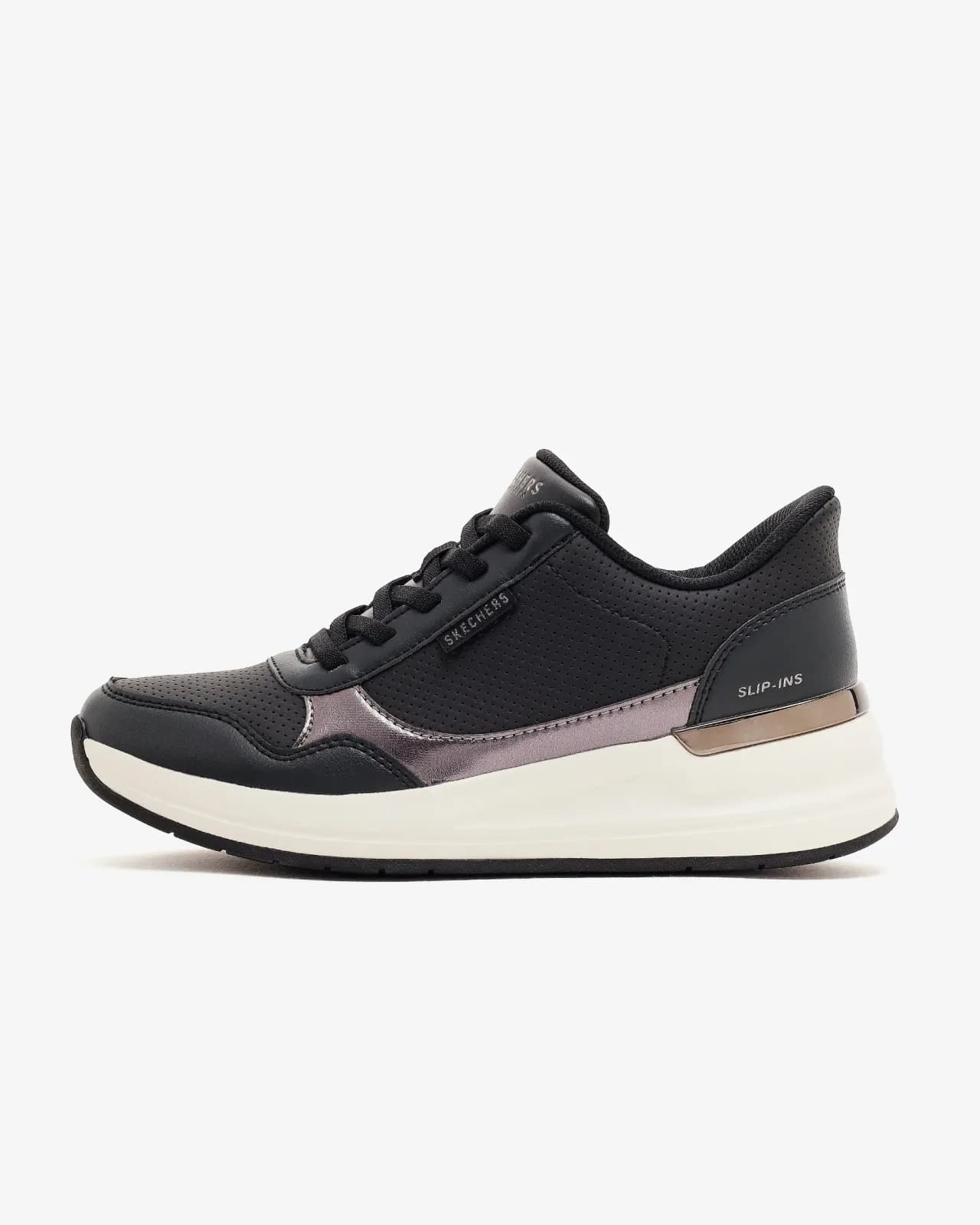 Billion 2 - Top-tier Kadın Siyah Sneakers