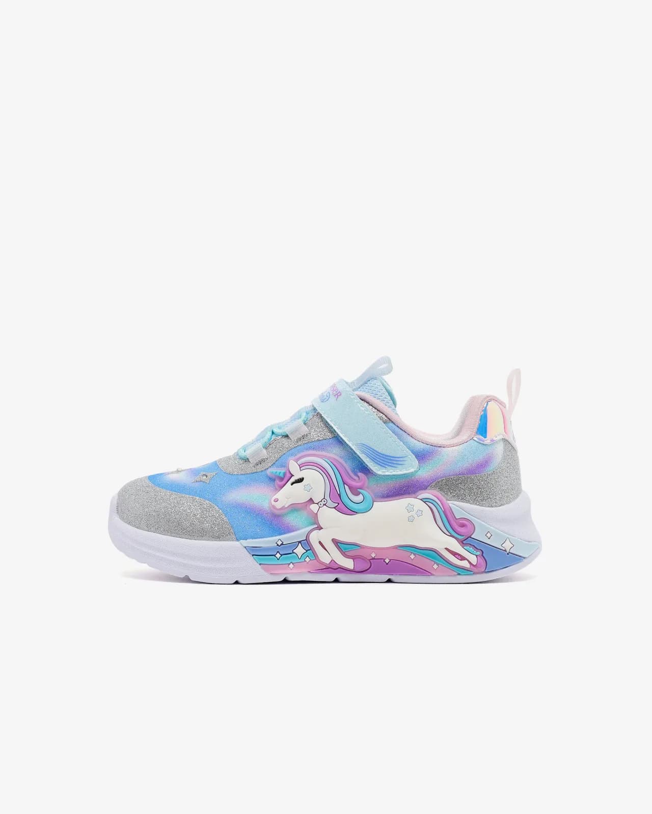 Unicorn Chaser Küçük Kız Çocuk Gri Işıklı Spor Ayakkabı
