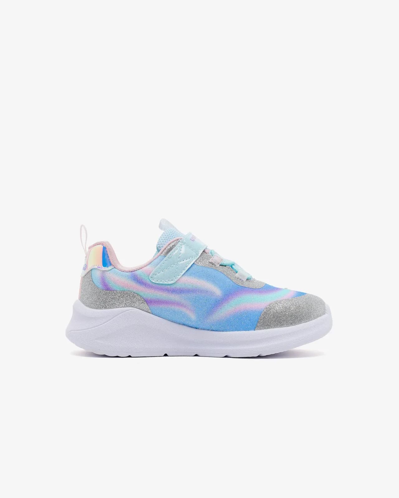 Skechers Unicorn Chaser Küçük Kız Çocuk Gri Işıklı Spor Ayakkabı