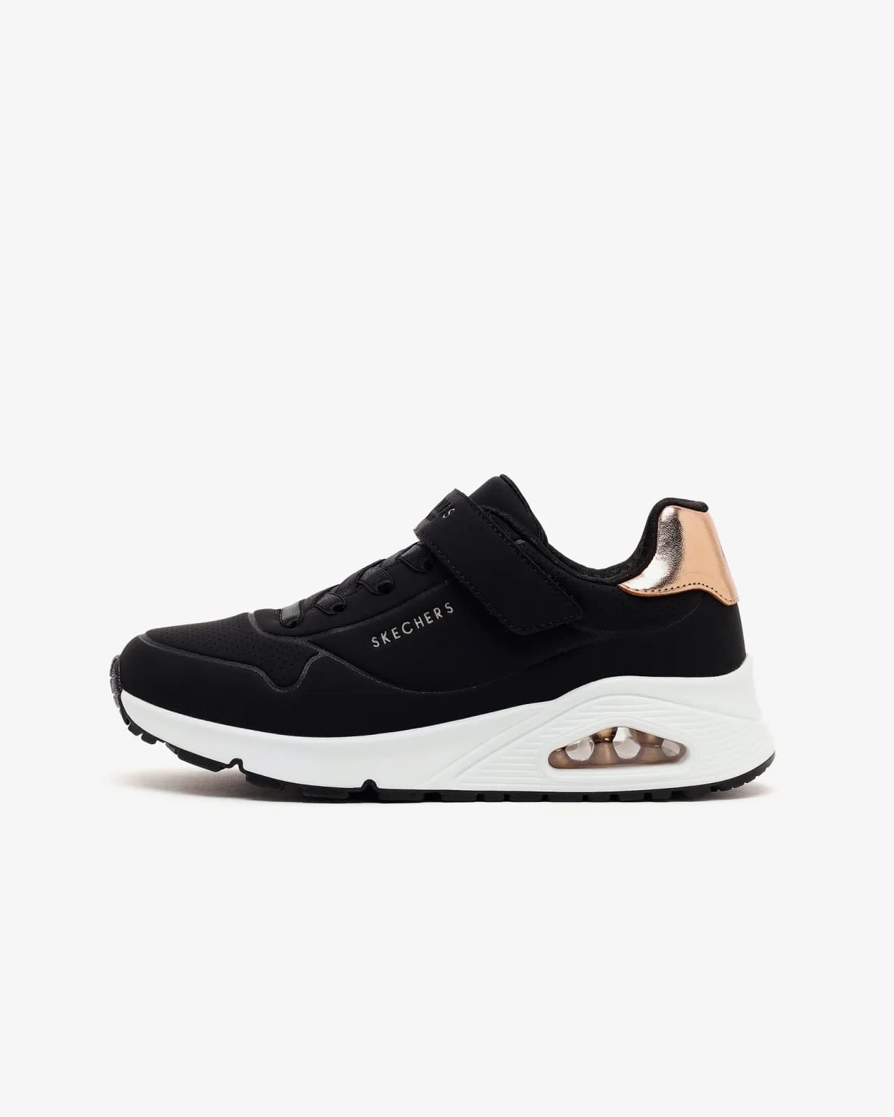 Uno Gen1 - Shimmer Core Büyük Kız Çocuk Siyah Sneakers