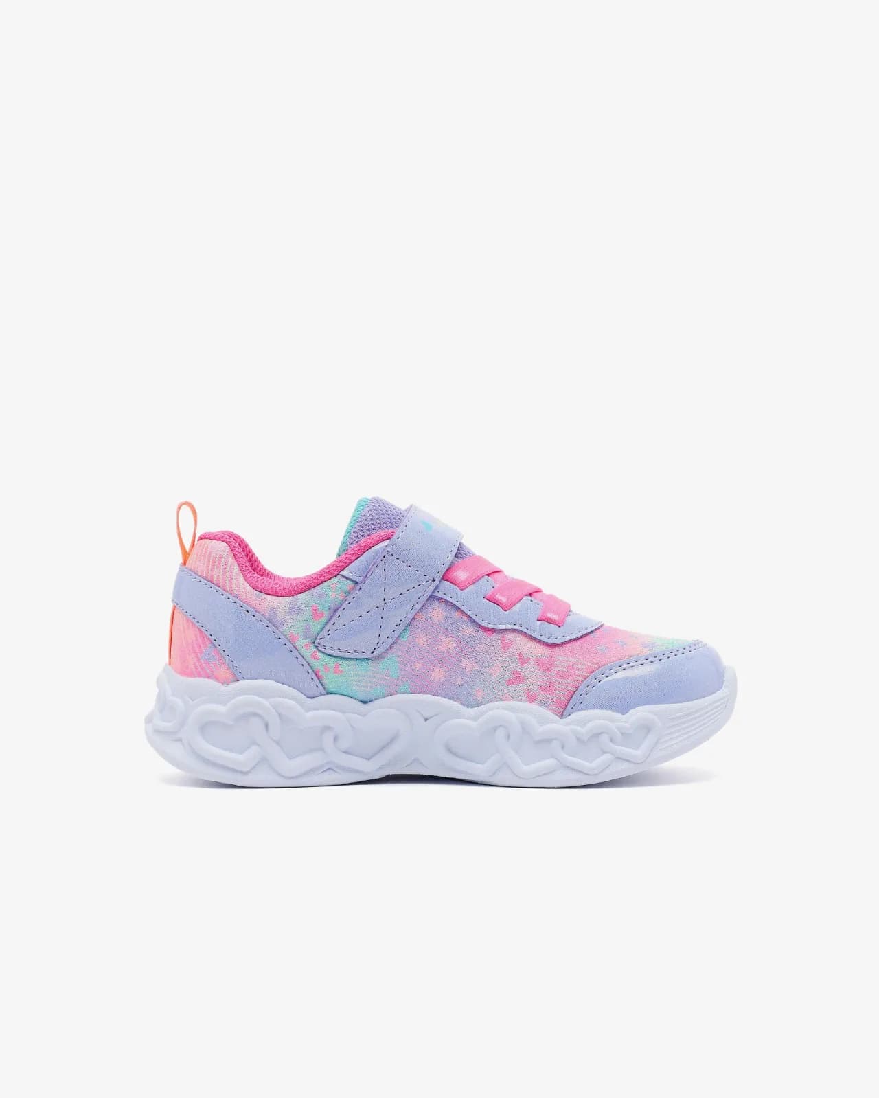 Skechers Infinite Heart Lights - Heart Jewels Küçük Kız Çocuk Mor Işıklı Spor Ayakkabı