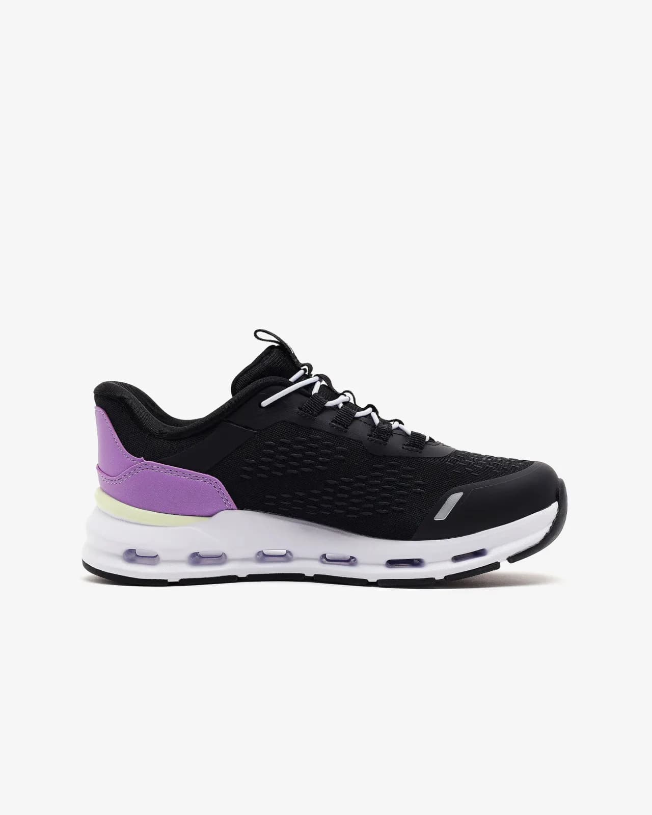 Skechers Glide-step + Büyük Kız Çocuk Siyah Spor Ayakkabı — Beyaz