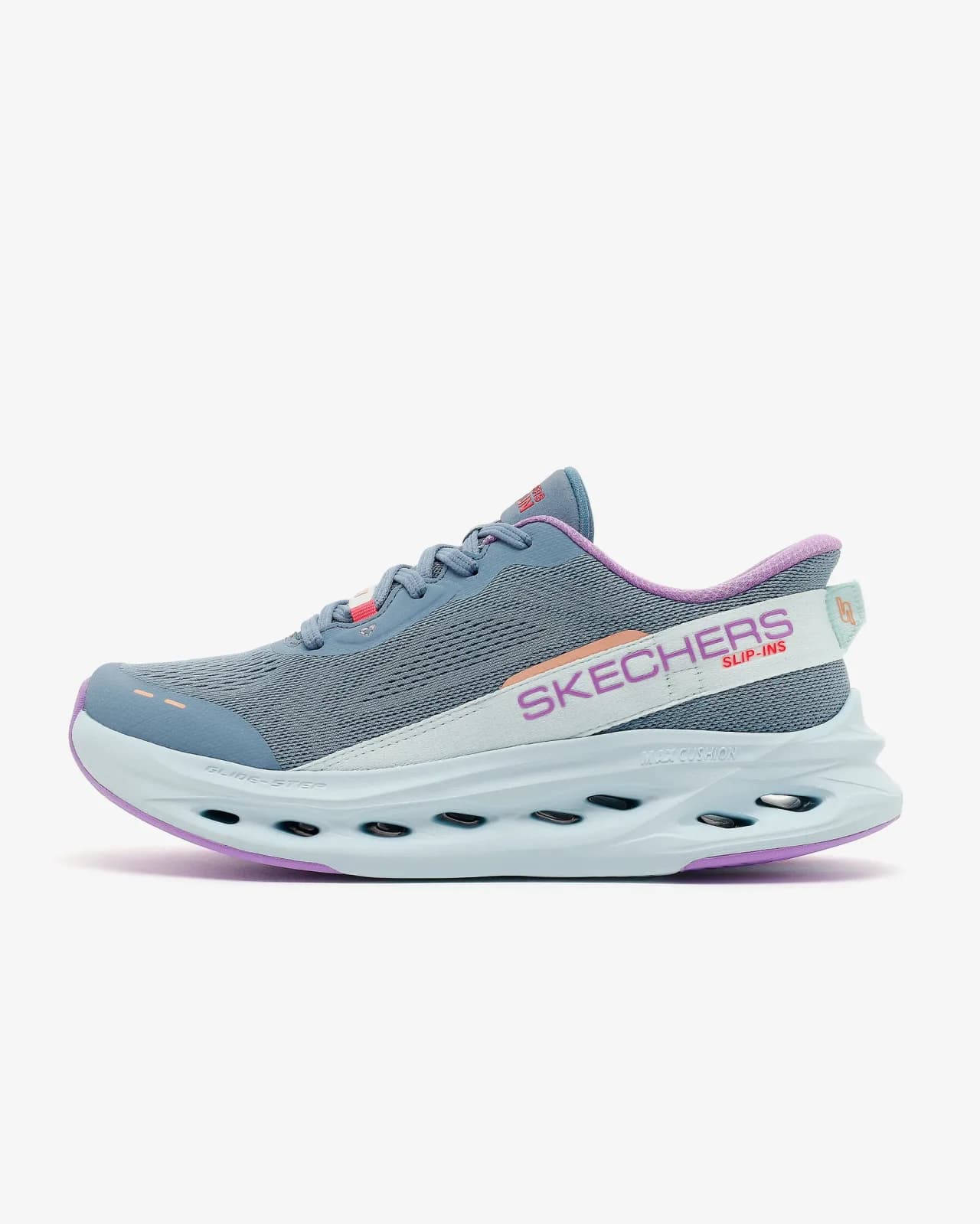 Max Cushioning Glide-step Kadın Gri Koşu Ayakkabısı