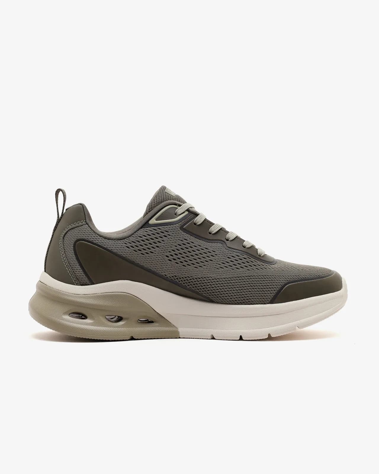 Skechers Bobs Arc Waves 2.0 - Class Rank Erkek Haki Spor Ayakkabı — Yeşil