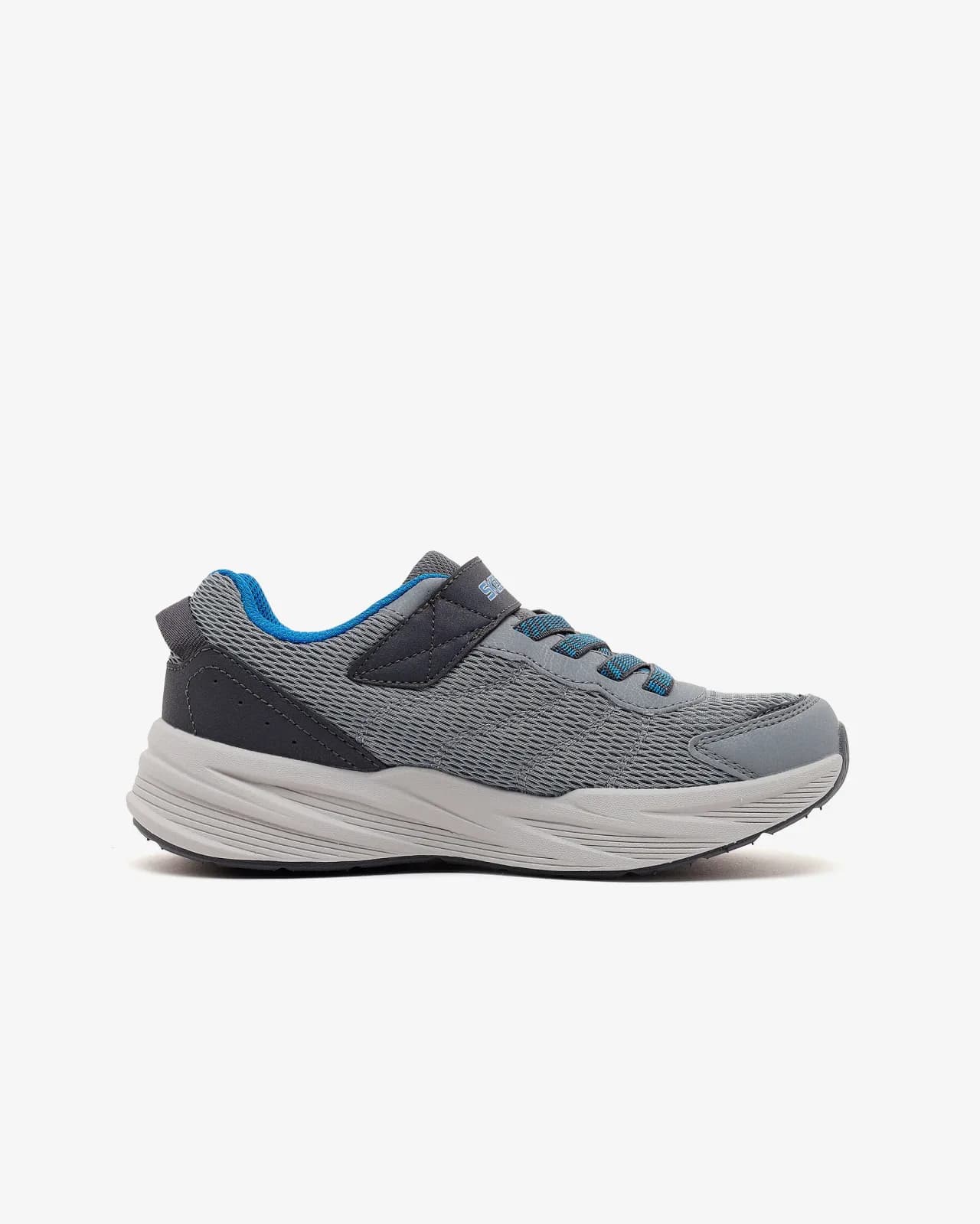 Skechers Microspec Tread Büyük Erkek Çocuk Gri Spor Ayakkabı